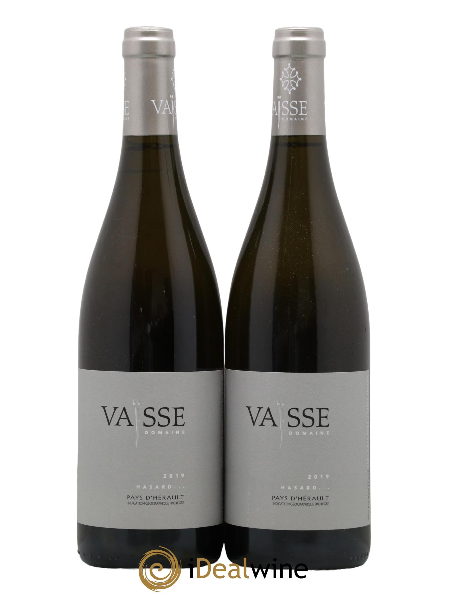 Pays d'Hérault Hasard Vaisse (Domaine) 2019 - Lot de 2 bouteilles - 0