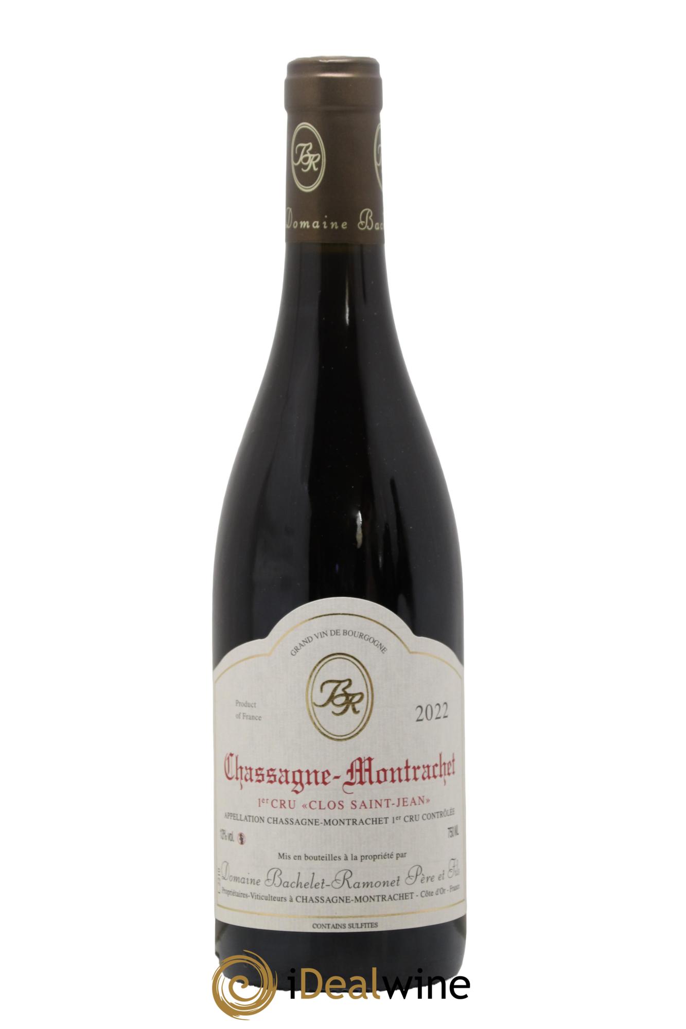 Chassagne-Montrachet 1er Cru Clos Saint-Jean Bachelet-Ramonet (Domaine) 2022 - Lotto di 1 bottiglia - 0