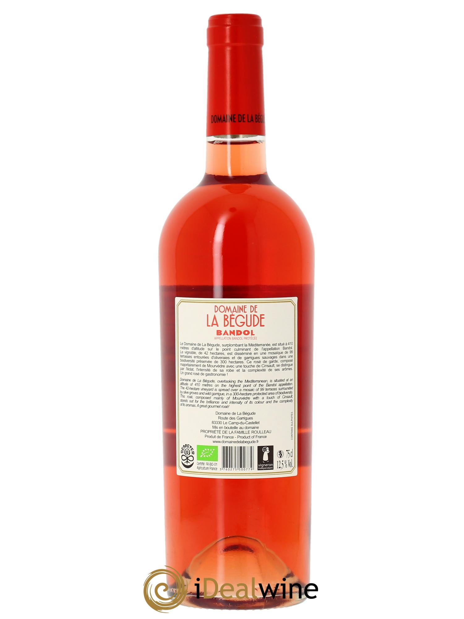 Bandol La Bégude  2023 - Lot de 1 bouteille - 1