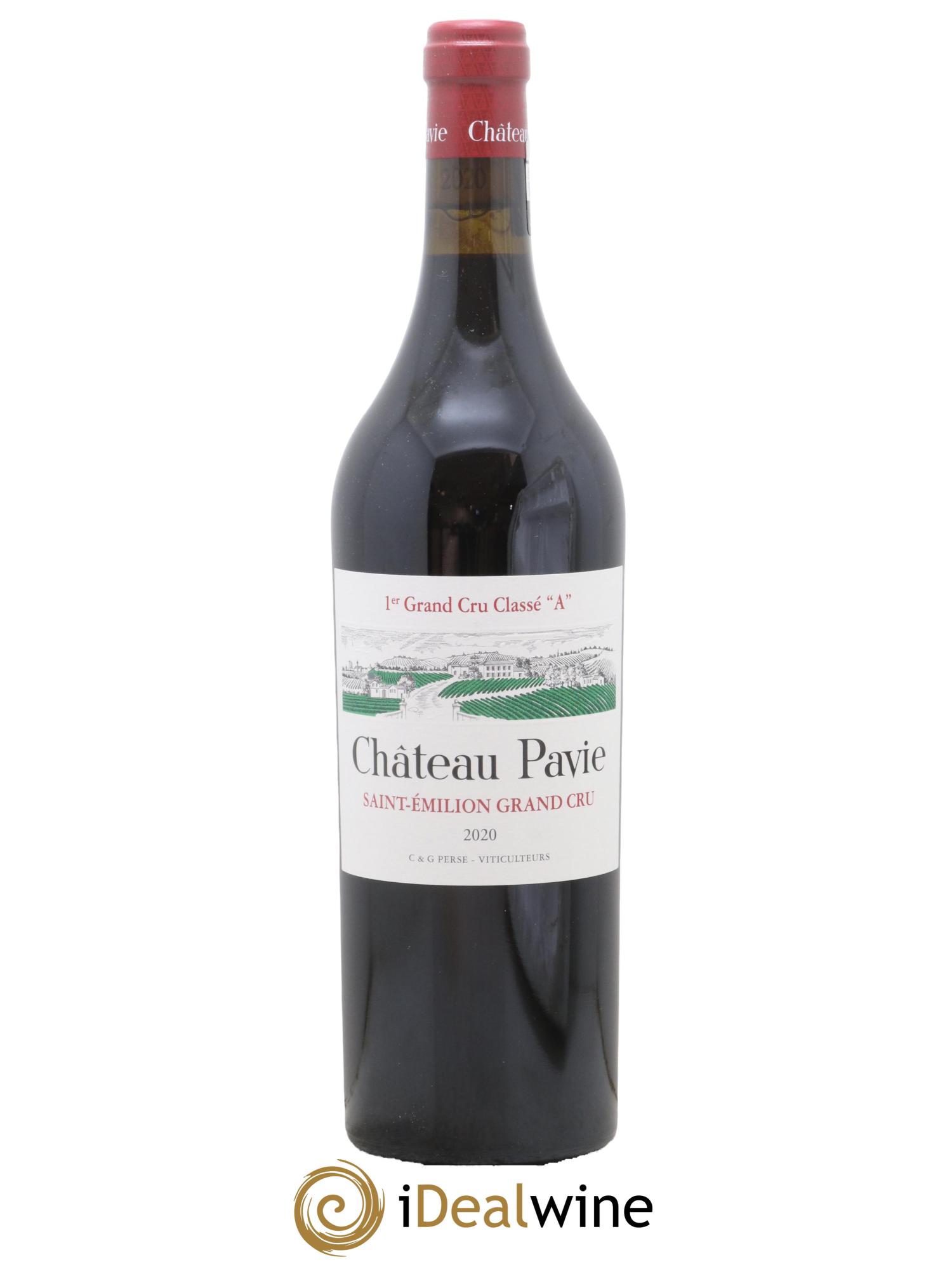 Château Pavie 1er Grand Cru Classé A 2020 - Lot de 1 bouteille - 0