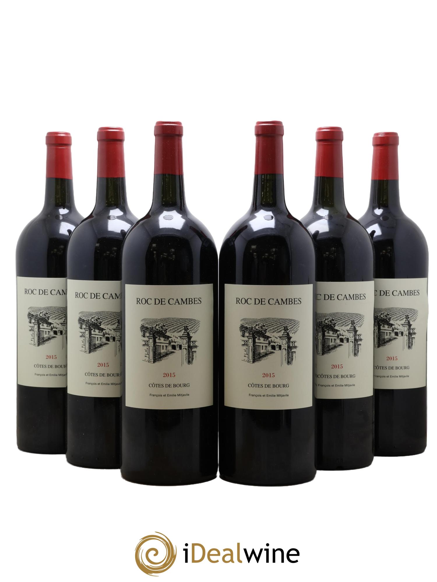 Roc de Cambes 2015 - Lotto di 6 magnum - 0