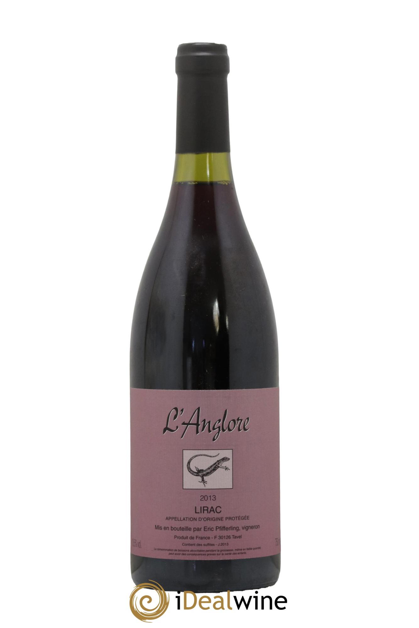 Lirac L'Anglore 2013 - Lot de 1 bouteille - 0