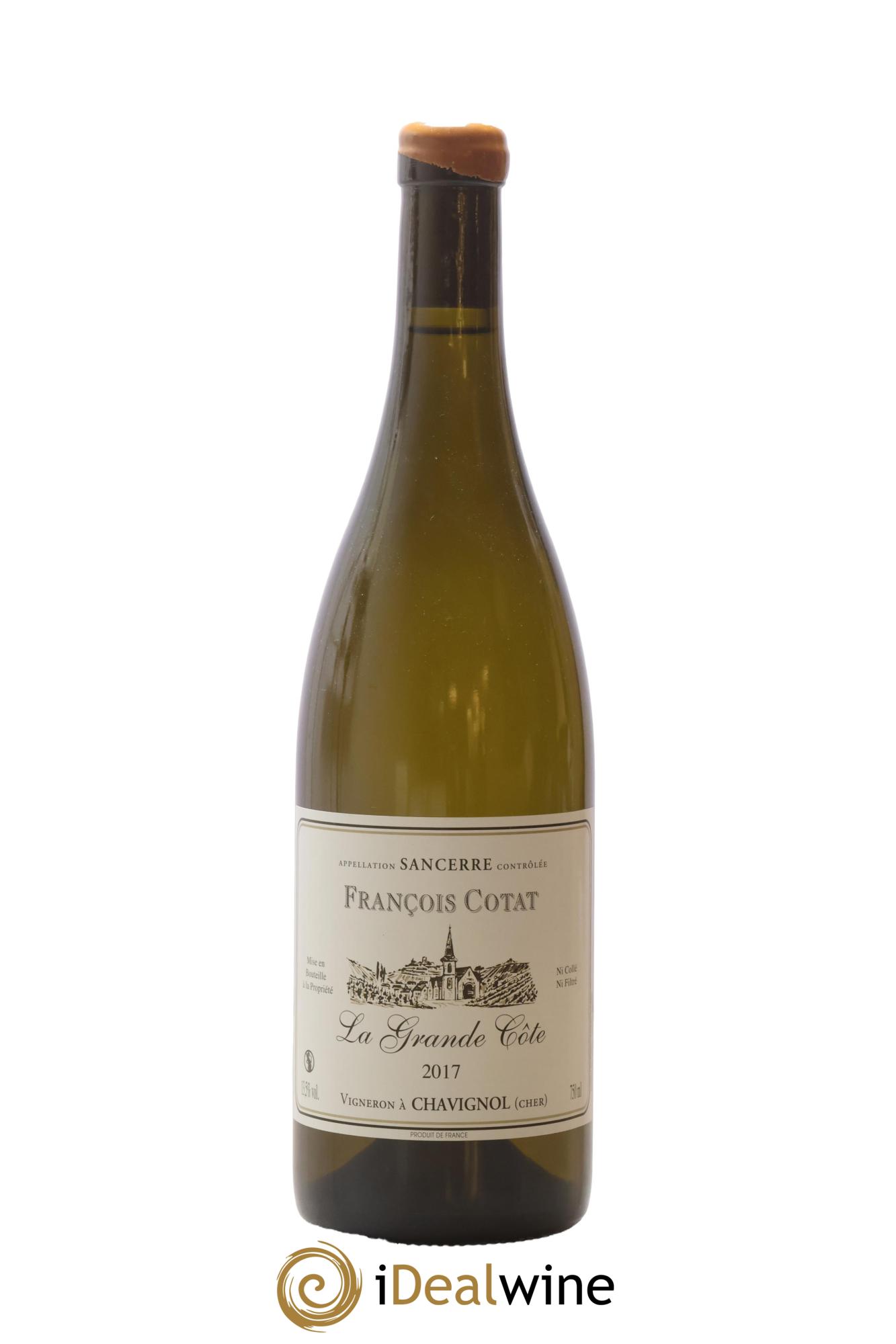 Sancerre La Grande Côte François Cotat 2017 - Posten von 1 Flasche - 0