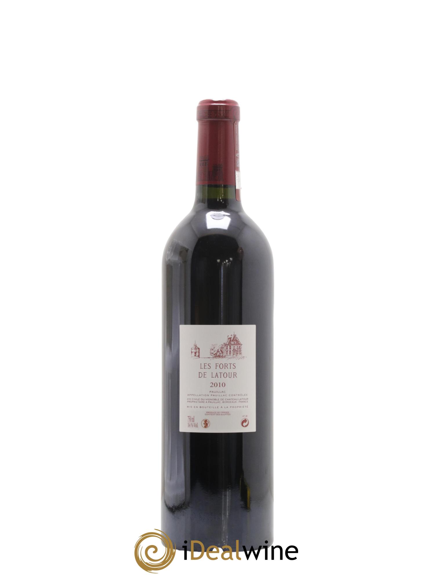 Les Forts de Latour Second Vin 2010 - Lot de 1 bouteille - 1