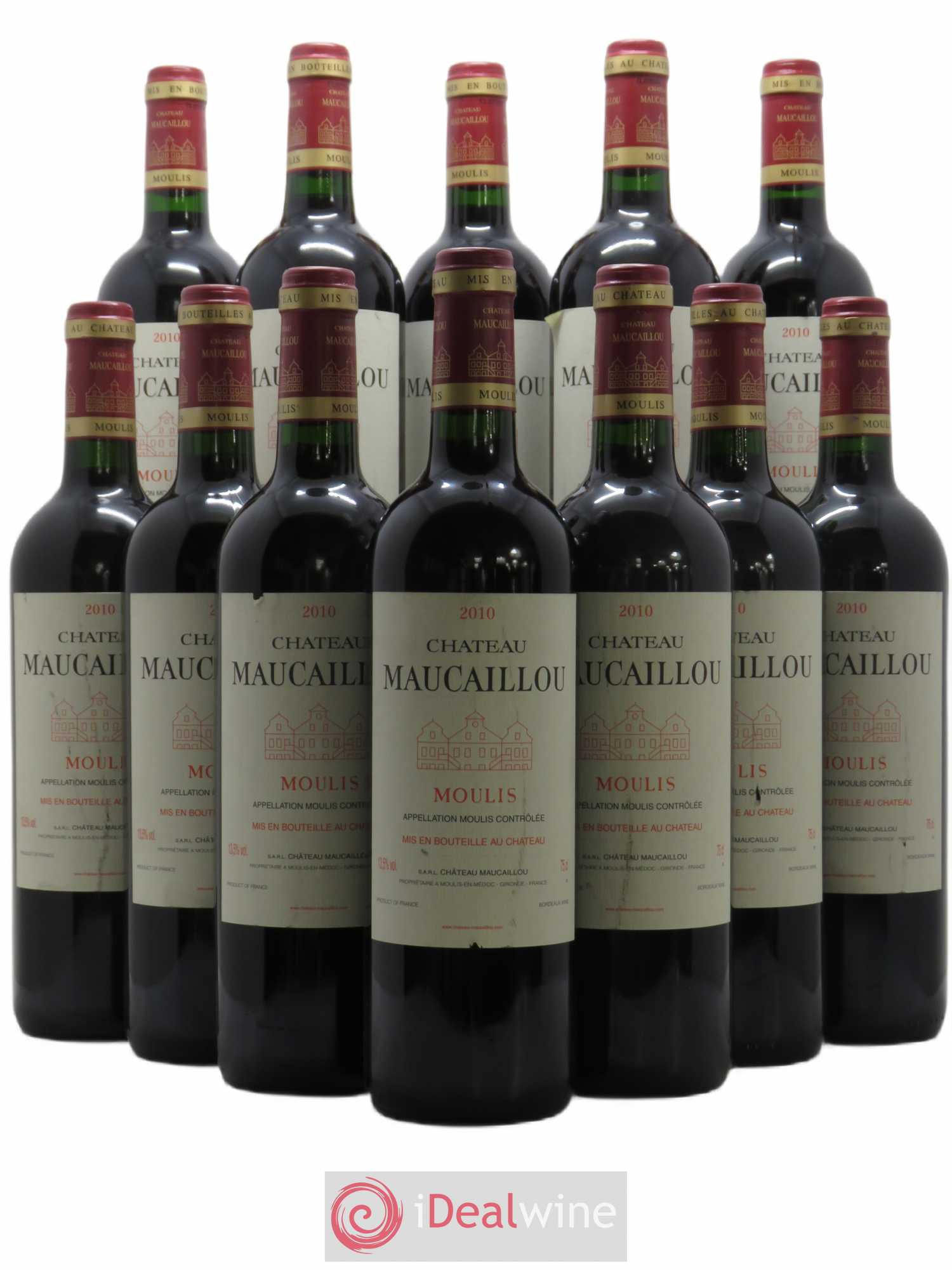 Château Maucaillou 2010 - Lot de 12 bouteilles - 0