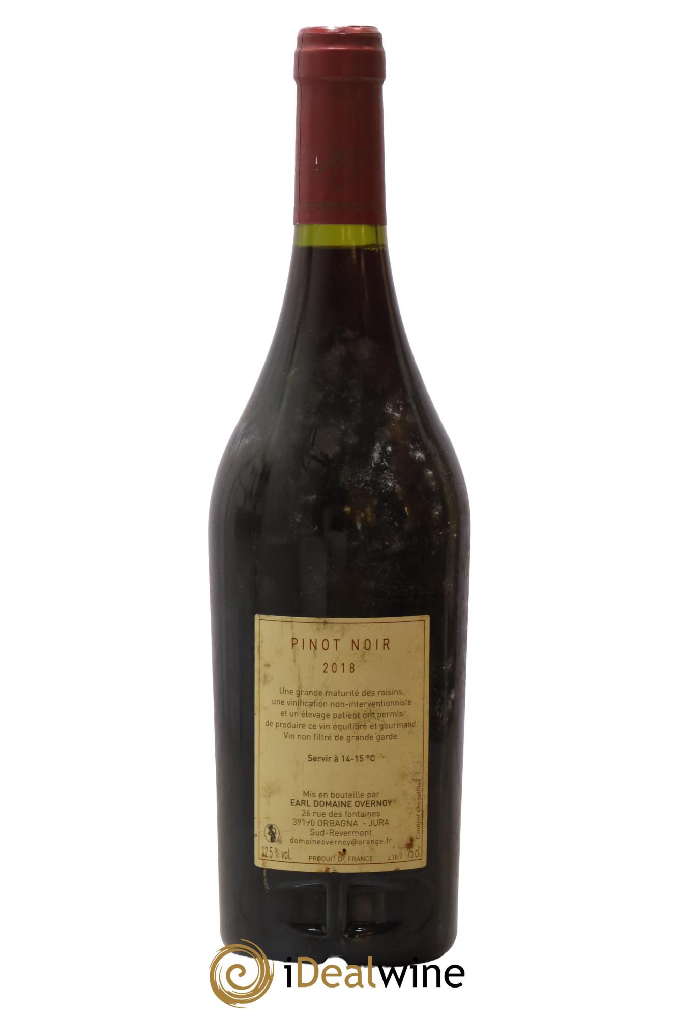 Côtes du Jura Pinot Noir Guillaume Overnoy 2018 - Lot de 1 bouteille - 1