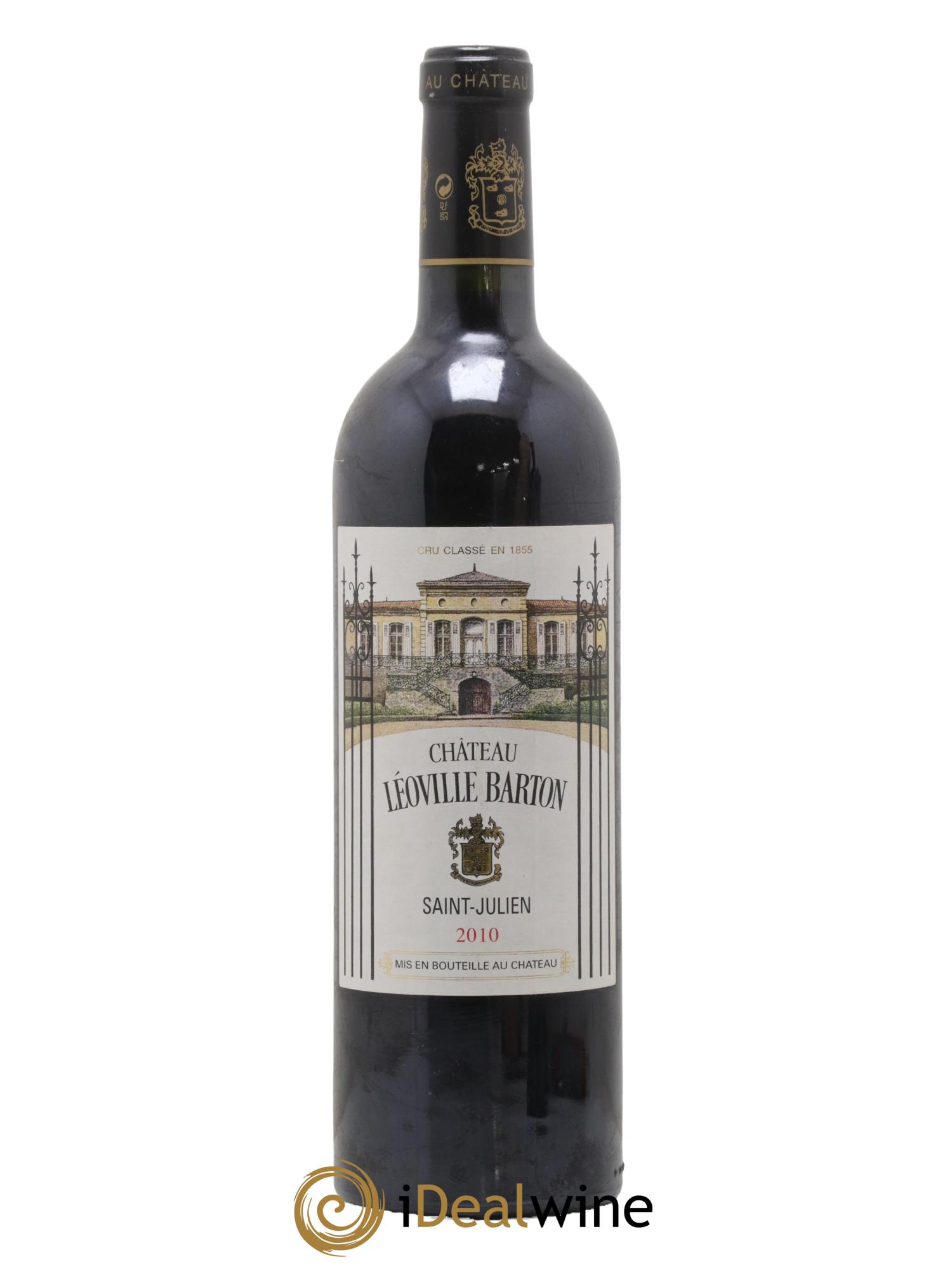 Château Léoville Barton 2ème Grand Cru Classé 2010 - Lot de 1 bouteille - 0