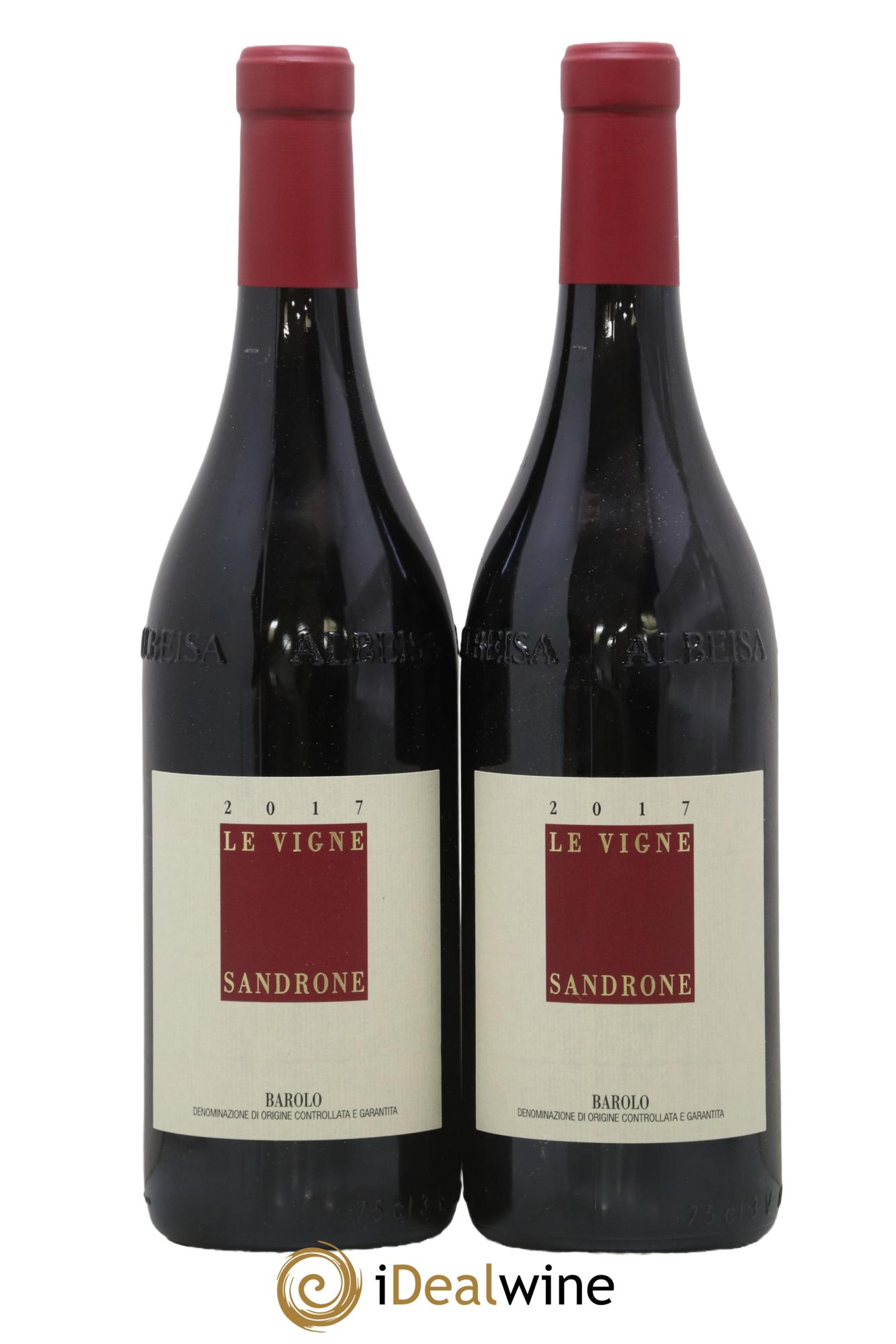 Barolo DOCG Le Vigne Luciano Sandrone 2017 - Posten von 2 Flaschen - 0