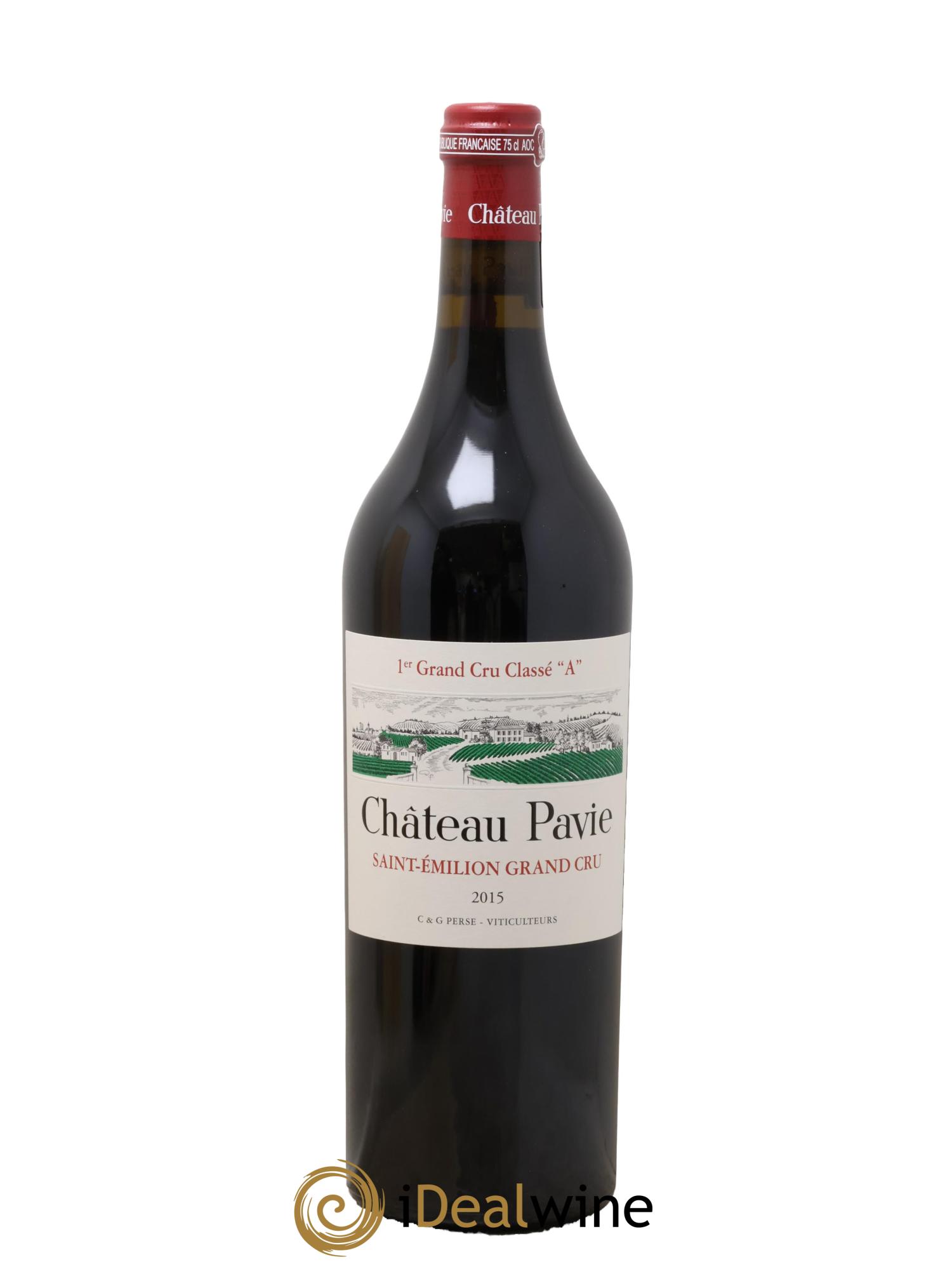 Château Pavie 1er Grand Cru Classé A  2015 - Posten von 1 Flasche - 0