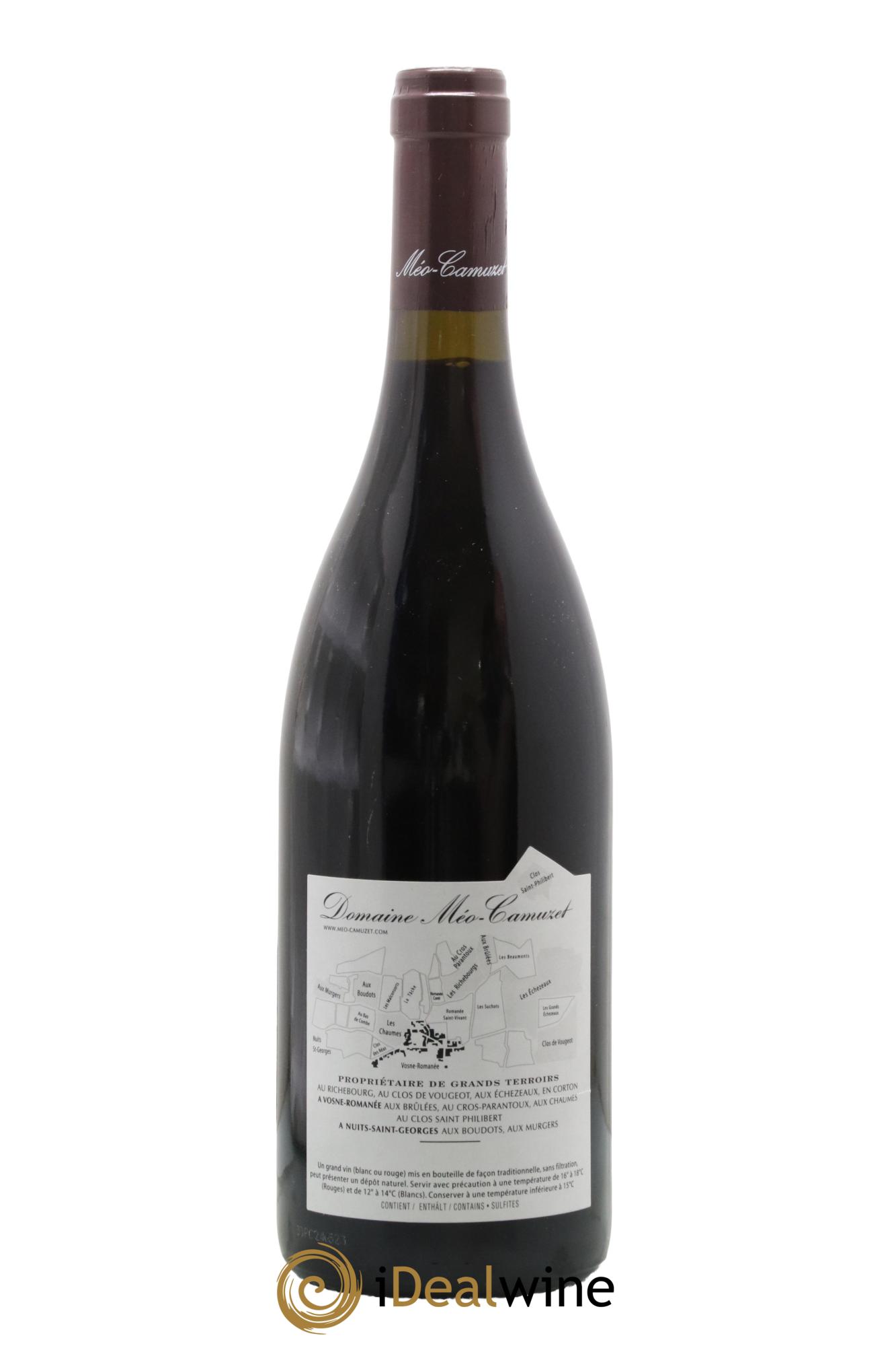 Vosne-Romanée 1er Cru Les Chaumes Méo-Camuzet (Domaine) 2016 - Lot of 1 bottle - 1