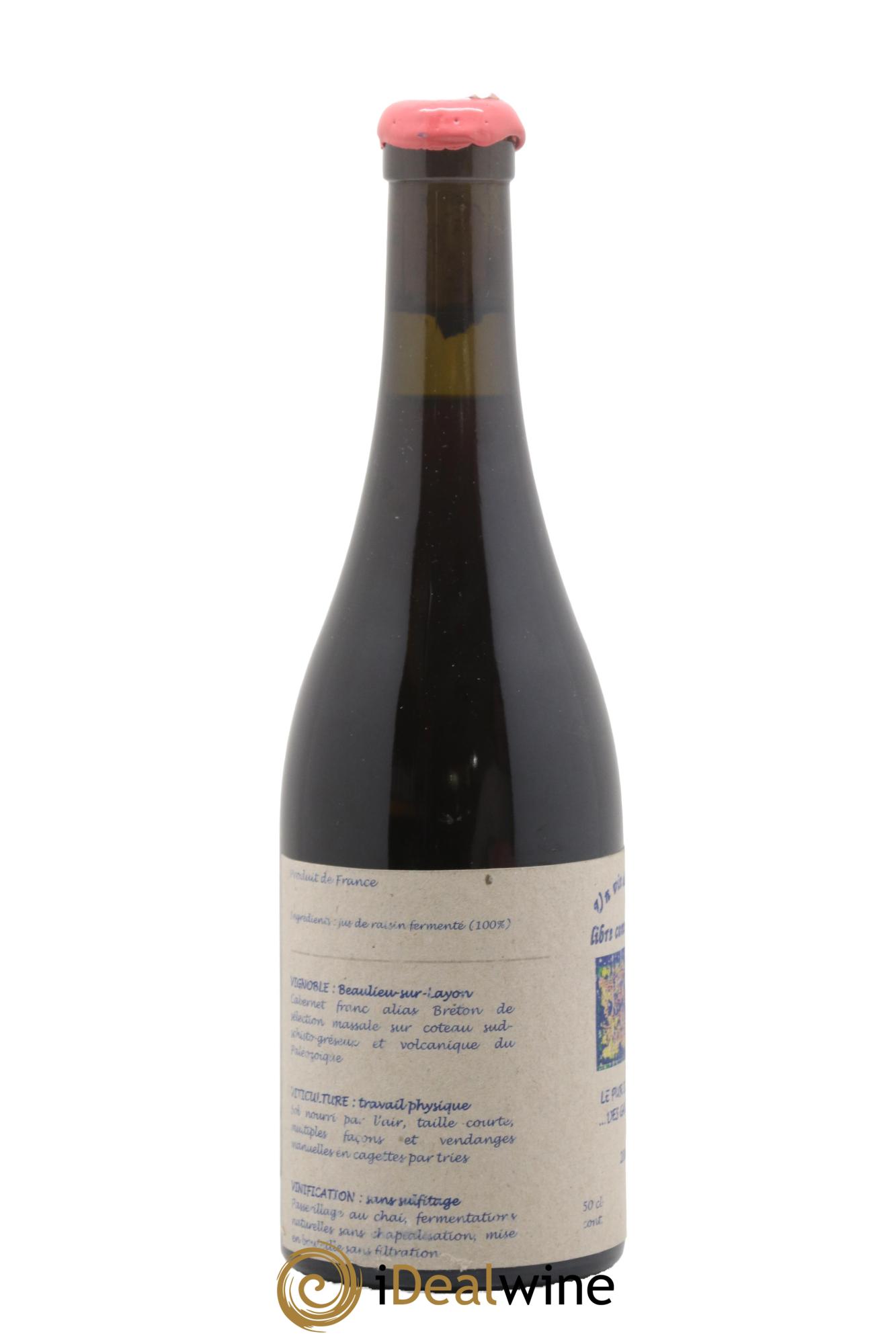 Vin de France Le Pur Elixir Des Gasneries Une Vin De Terre Libre Comme L'Air Josette Medau & Pierre Weyand 2005 - Lot of 1 500ml format  - 1
