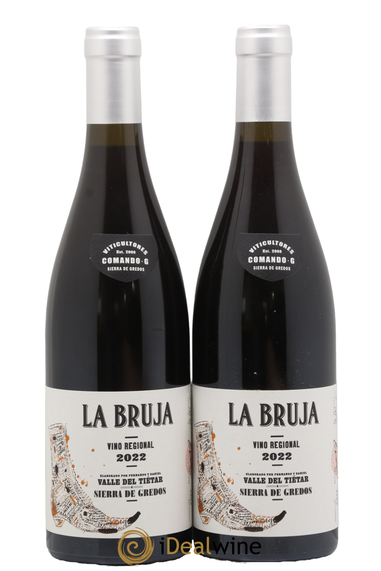Vinos de Madrid DO Comando G La Bruja de Rozas 2022 - Lot of 2 bottles - 0