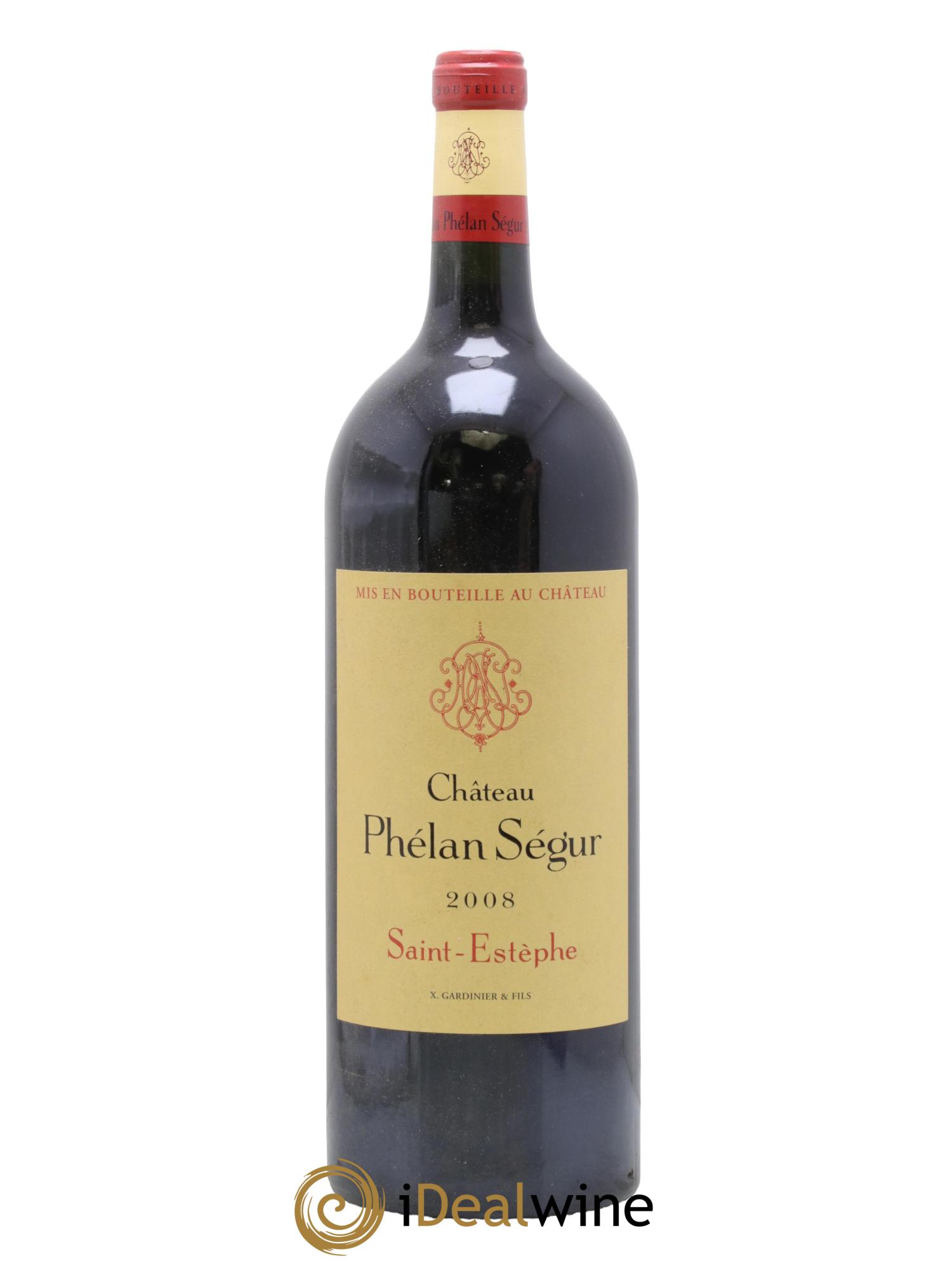 Château Phélan Ségur 2008 - Posten von 1 Magnum - 0