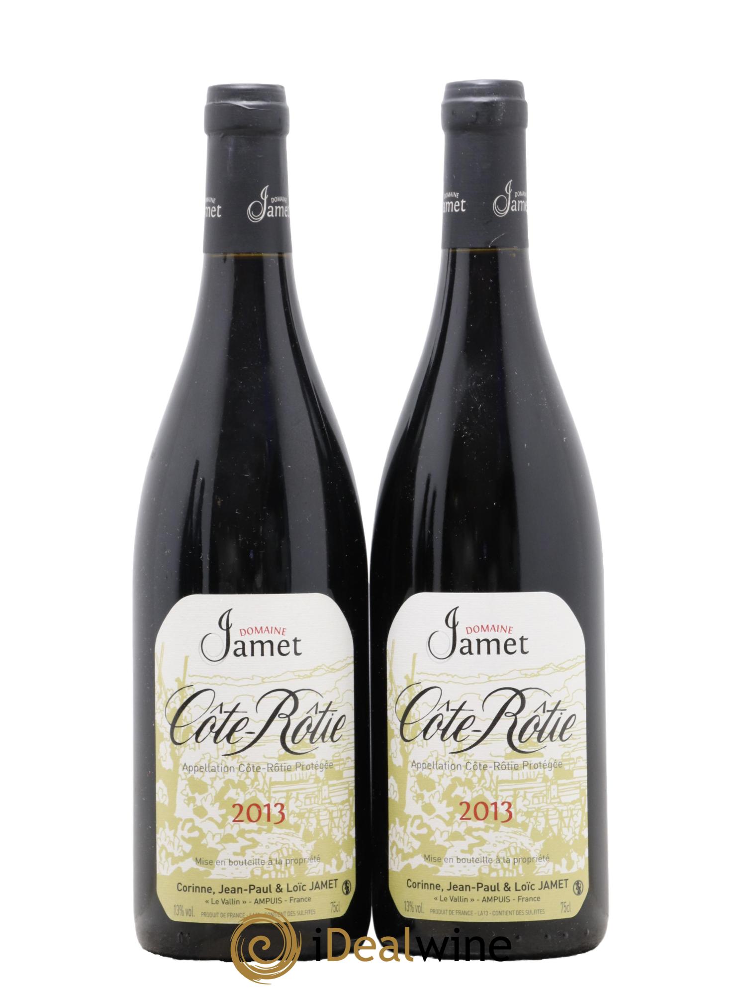 Côte-Rôtie Jamet (Domaine) 2013 - Lot de 2 bouteilles - 0