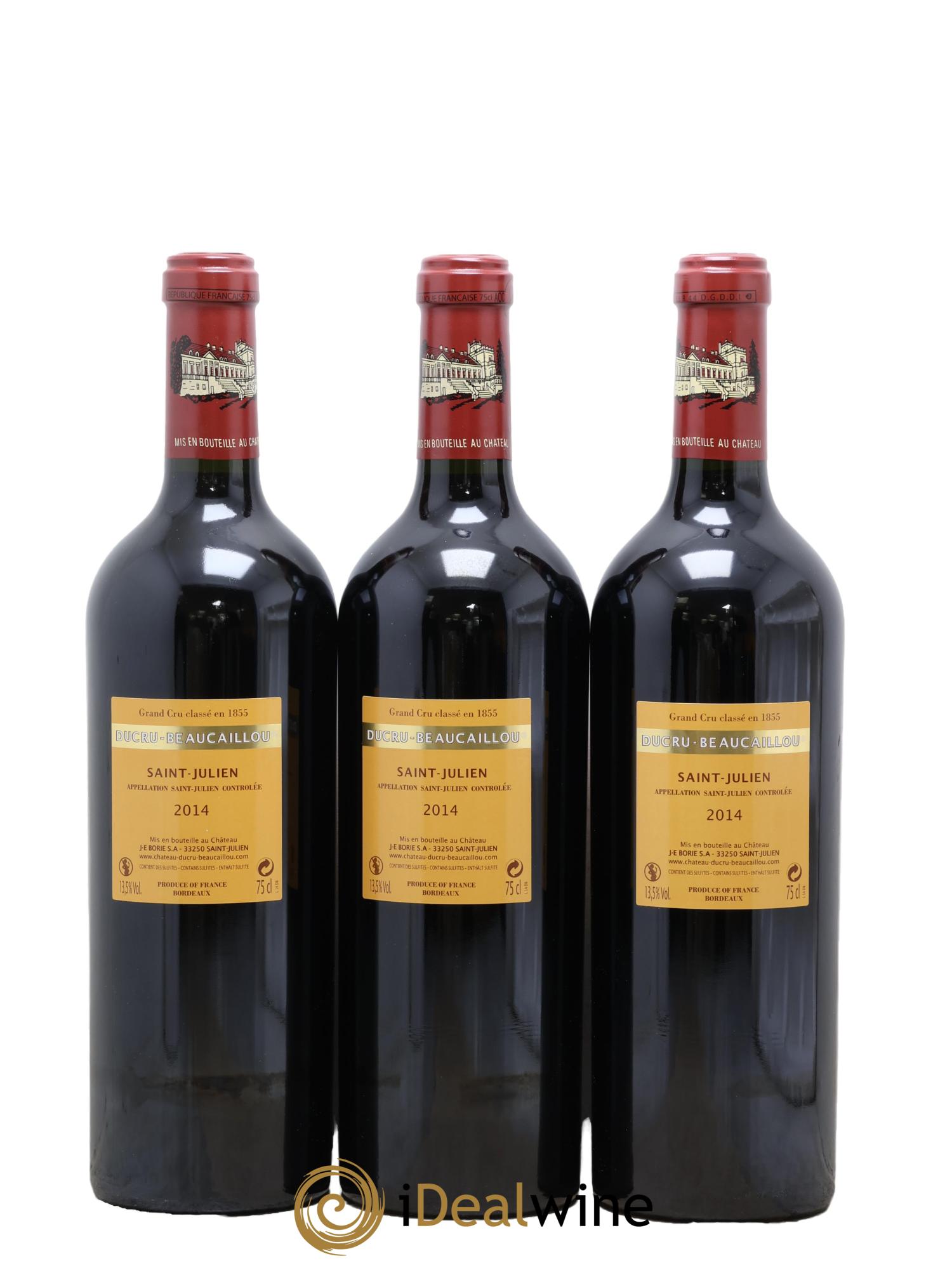Château Ducru Beaucaillou 2ème Grand Cru Classé 2014 - Lot of 6 bottles - 4
