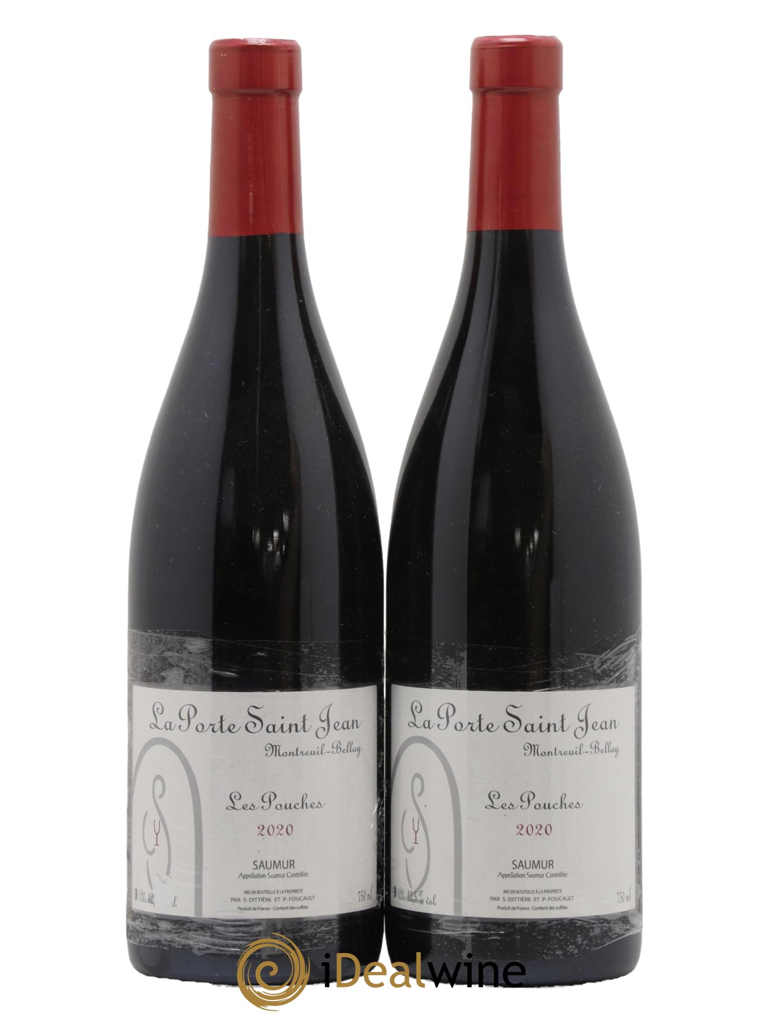 Saumur Les Pouches La Porte Saint Jean 2020 - Lot de 2 bouteilles - 0