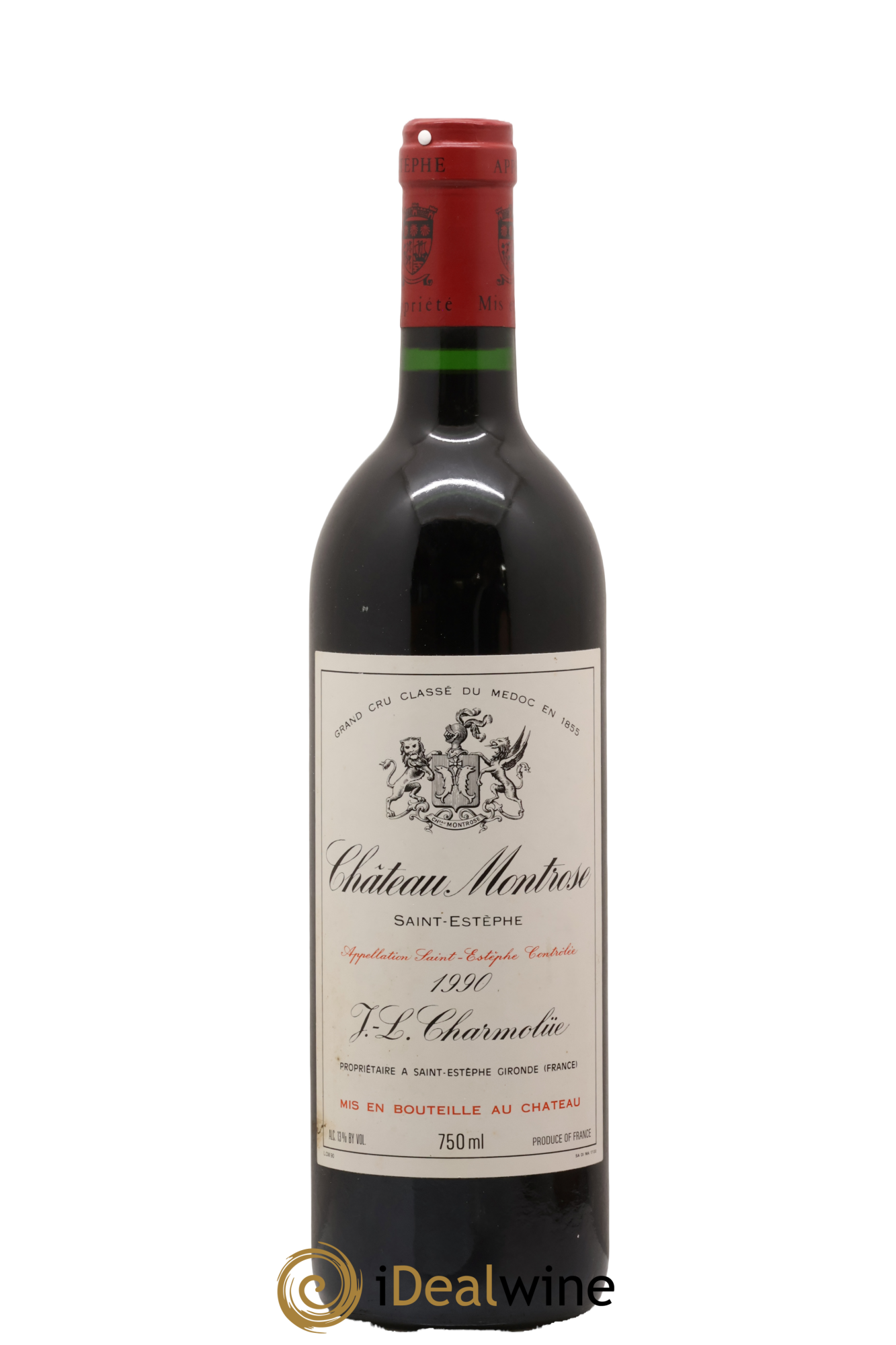 Château Montrose 2ème Grand Cru Classé 1990 - Lot de 1 bouteille - 0
