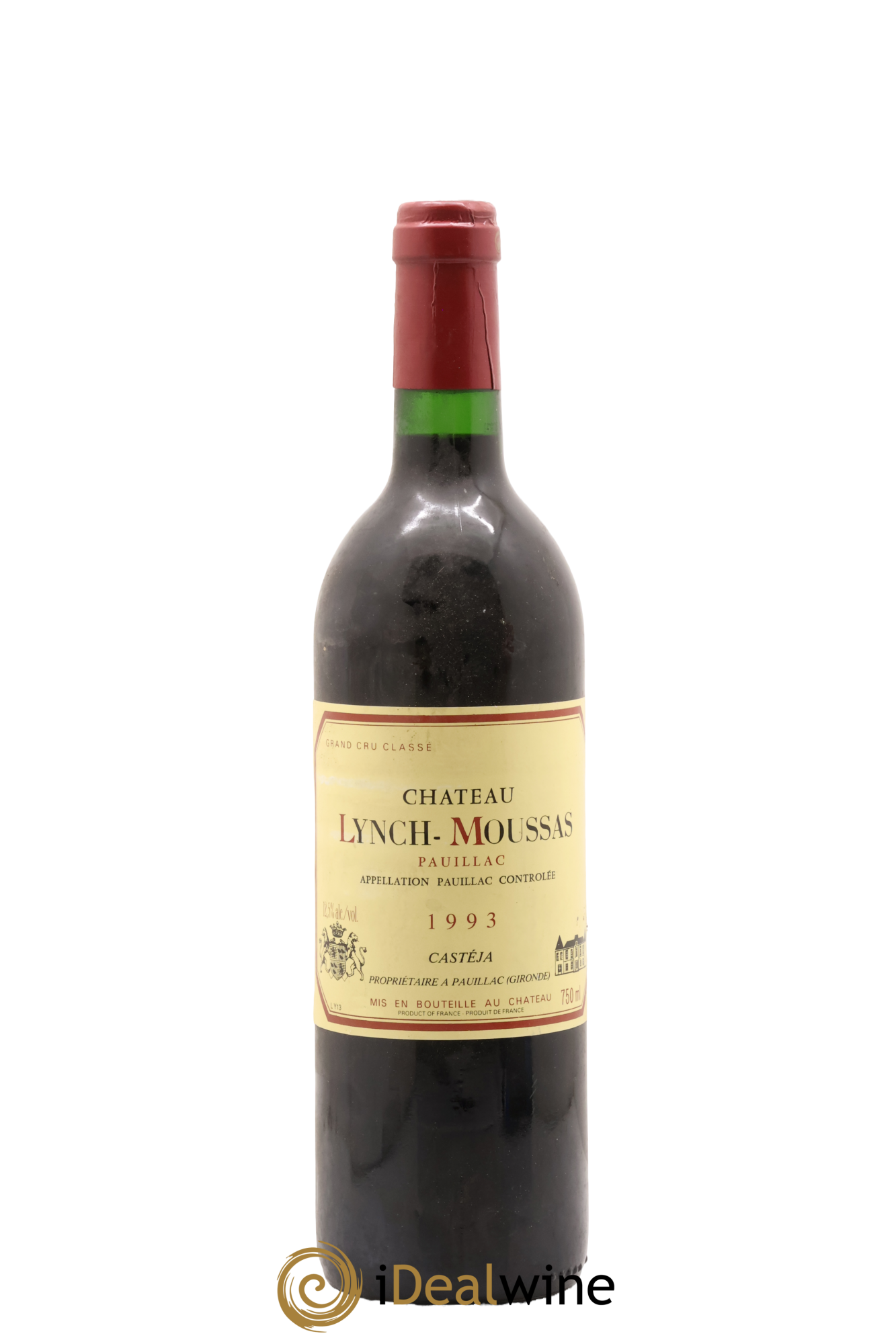 Château Lynch Moussas 5ème Grand Cru Classé 1993 - Lot of 1 bottle - 0