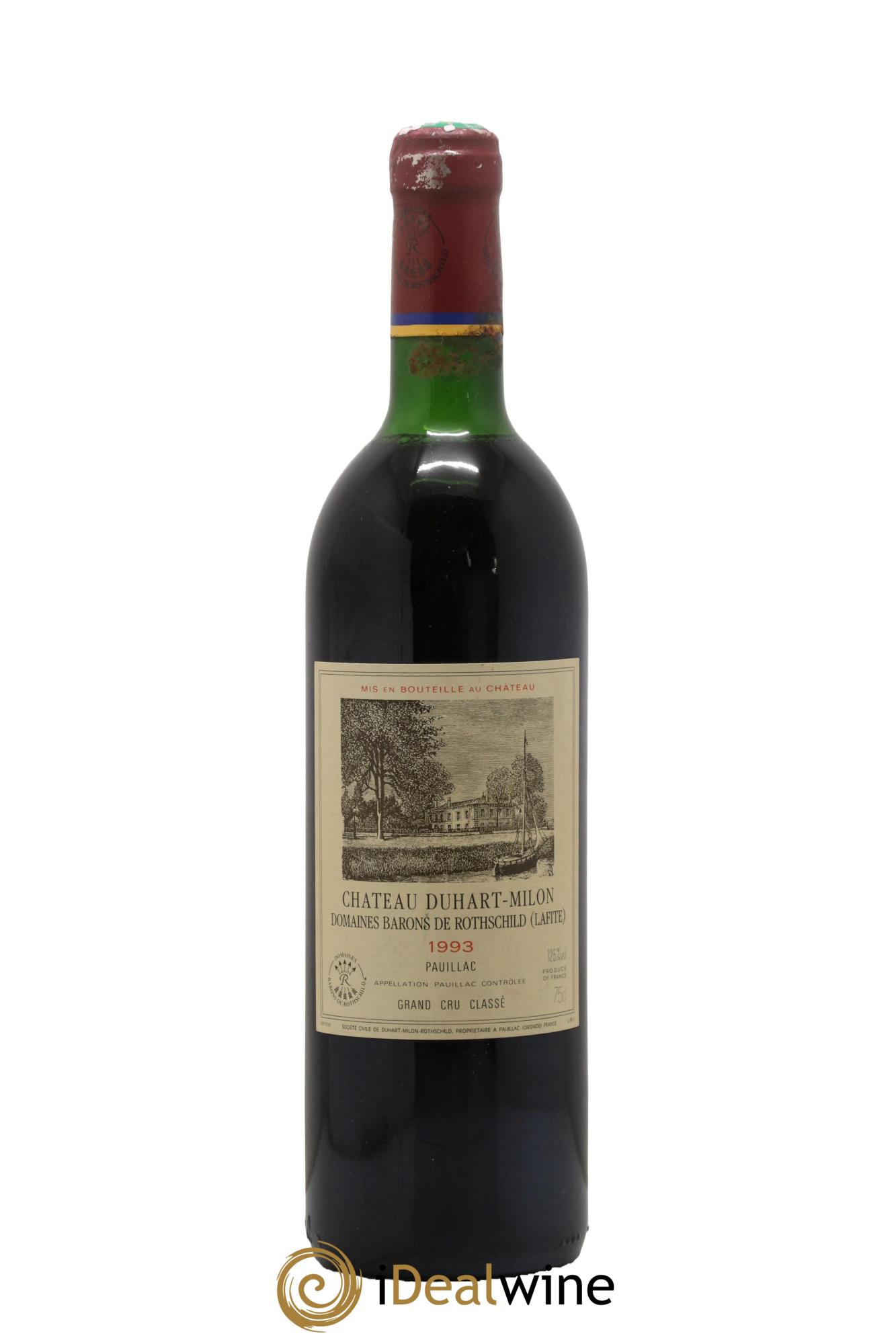 Château Duhart-Milon 4ème Grand Cru Classé 1993 - Lotto di 1 bottiglia - 0