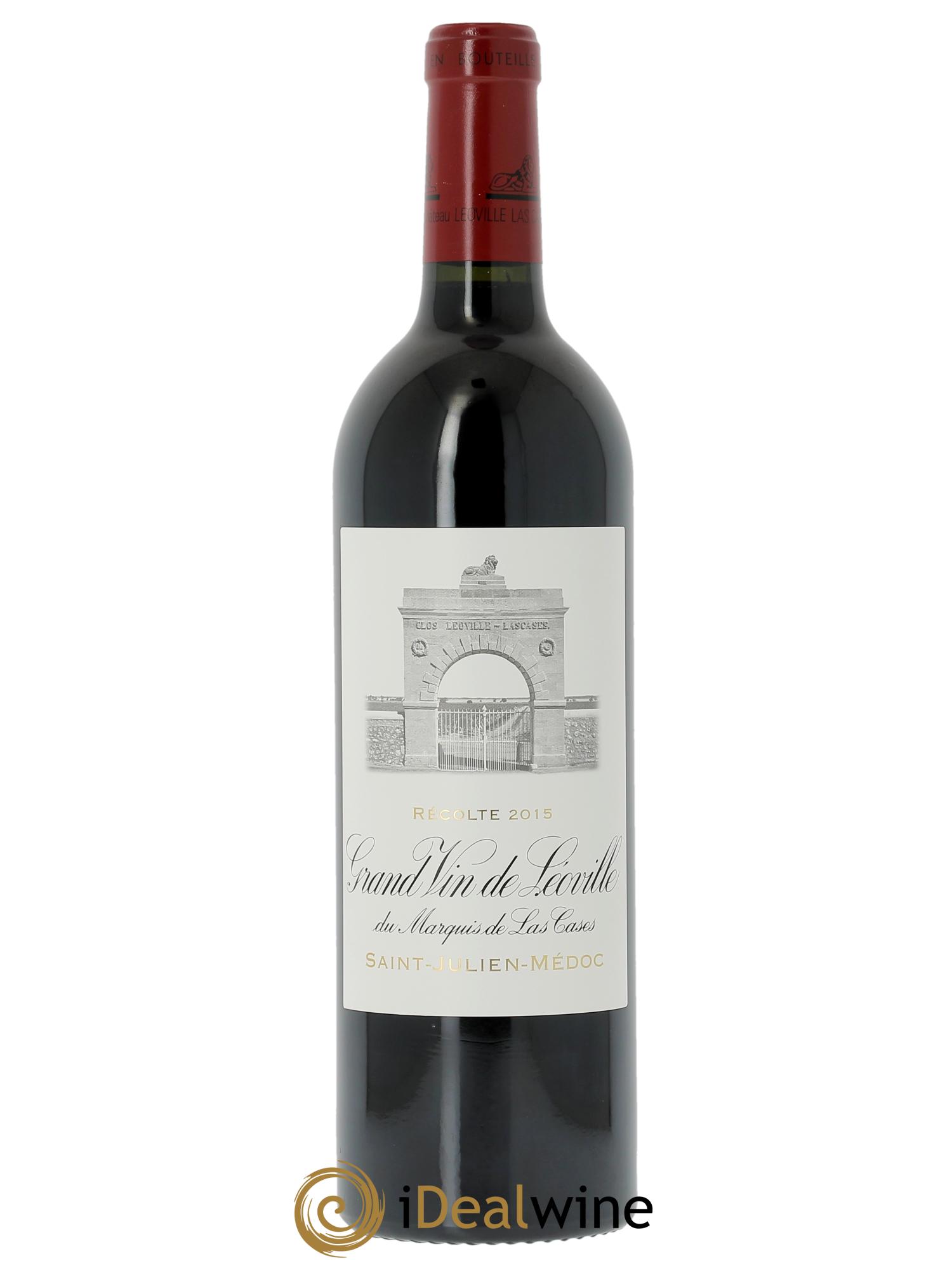 Château Léoville Las Cases 2ème Grand Cru Classé (CBO à partir de 3 bts) 2015 - Lot de 1 bouteille - 0