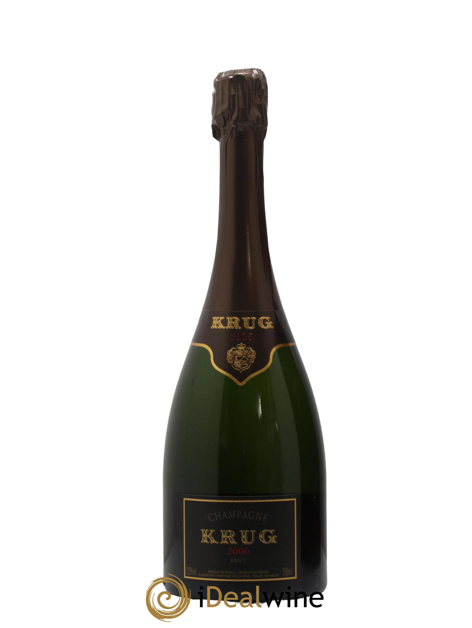 Vintage Krug 2006 - Lot de 1 bouteille - 1