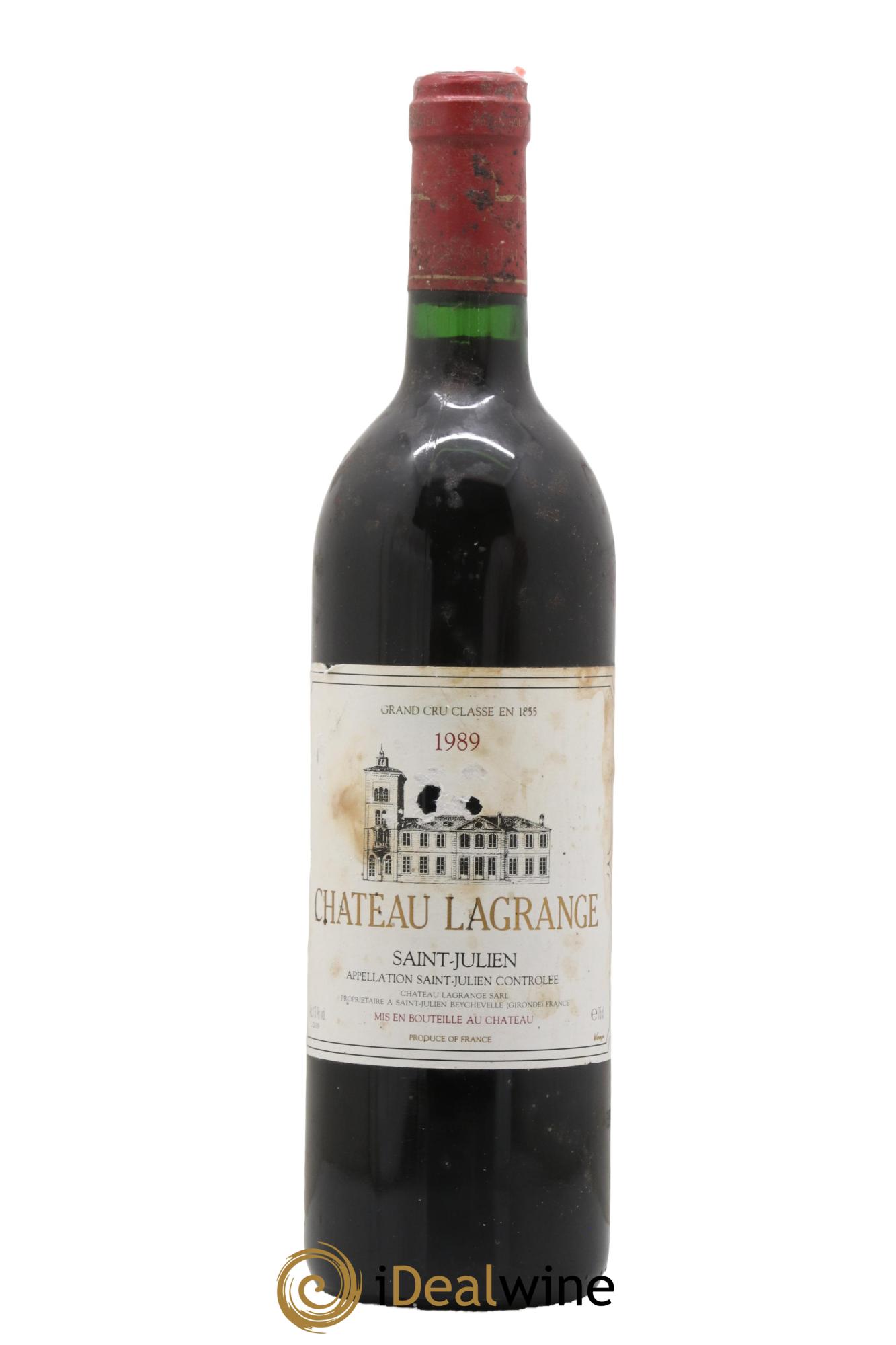 Château Lagrange 3ème Grand Cru Classé 1989 - Lot de 1 bouteille - 0
