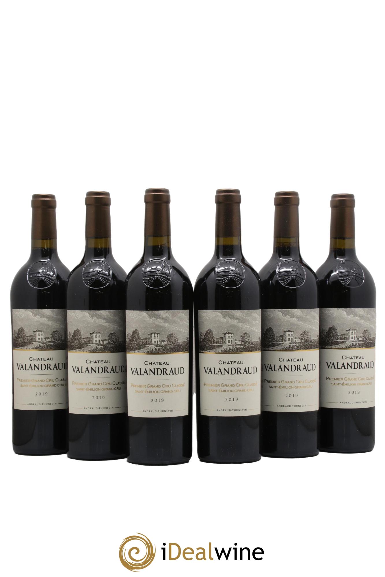 Château de Valandraud 1er Grand Cru Classé B depuis 2012 2019 - Lot of 6 bottles - 0