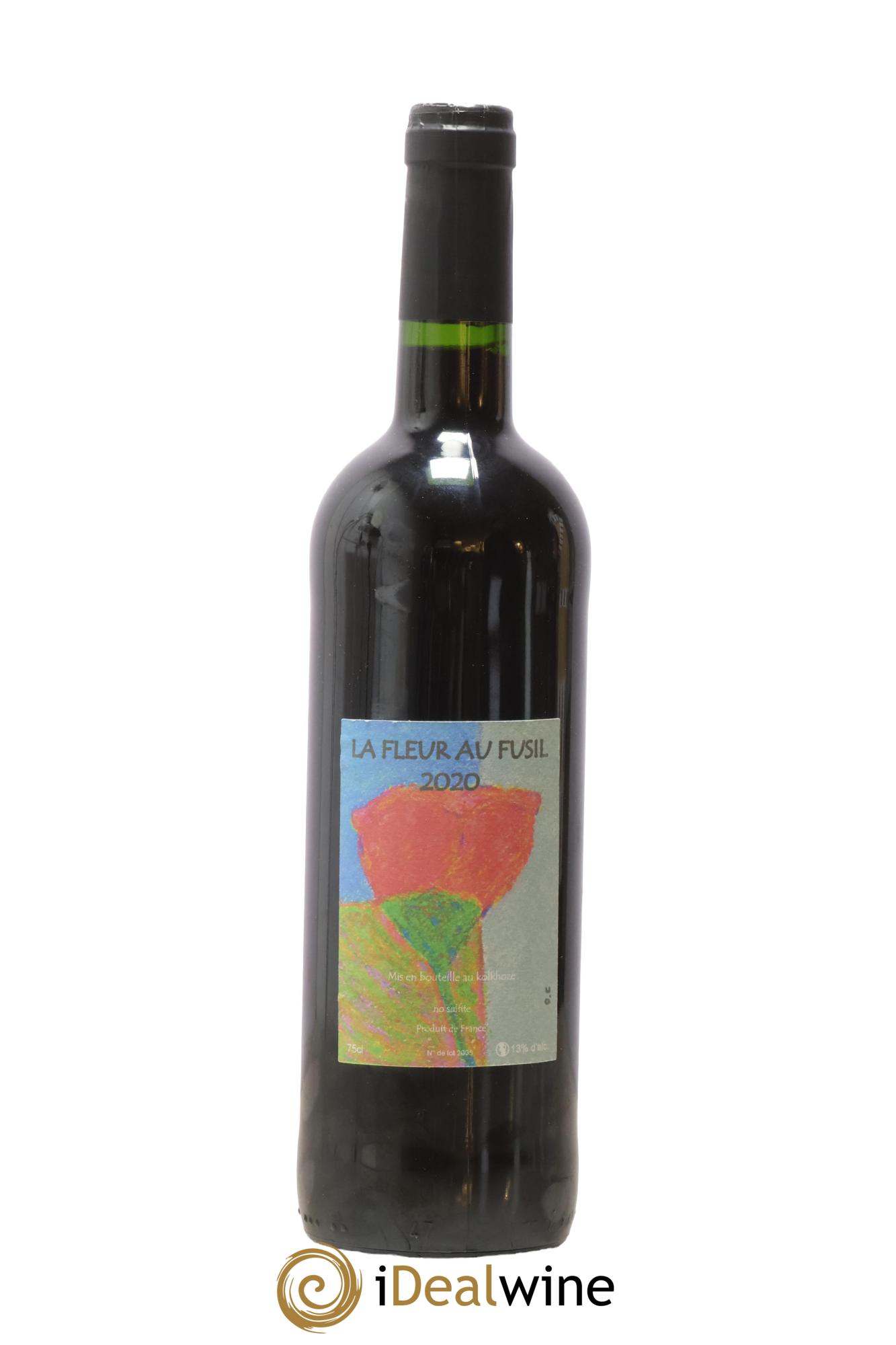 Vin de France La Fleur au Fusil Les Vins du Cabanon - Alain Castex 2020 - Lot de 1 bouteille - 1