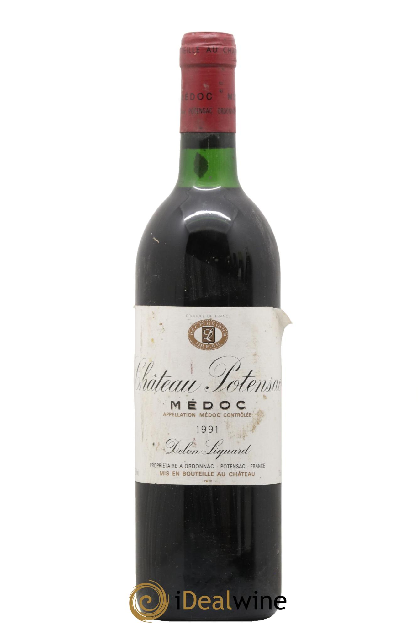 Château Potensac 1991 - Posten von 1 Flasche - 0