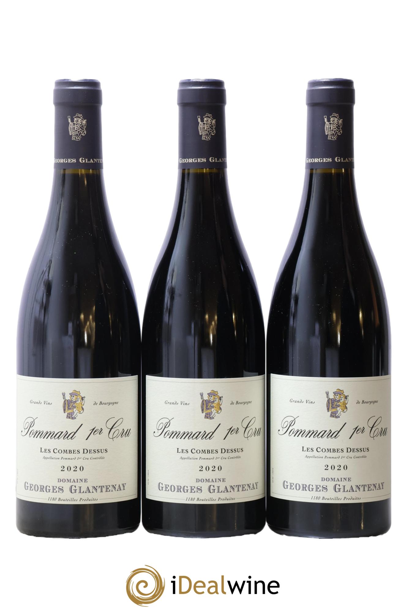 Pommard 1er Cru Les Combes Dessus Domaine Glantenay 2020 - Lot de 3 bouteilles - 0
