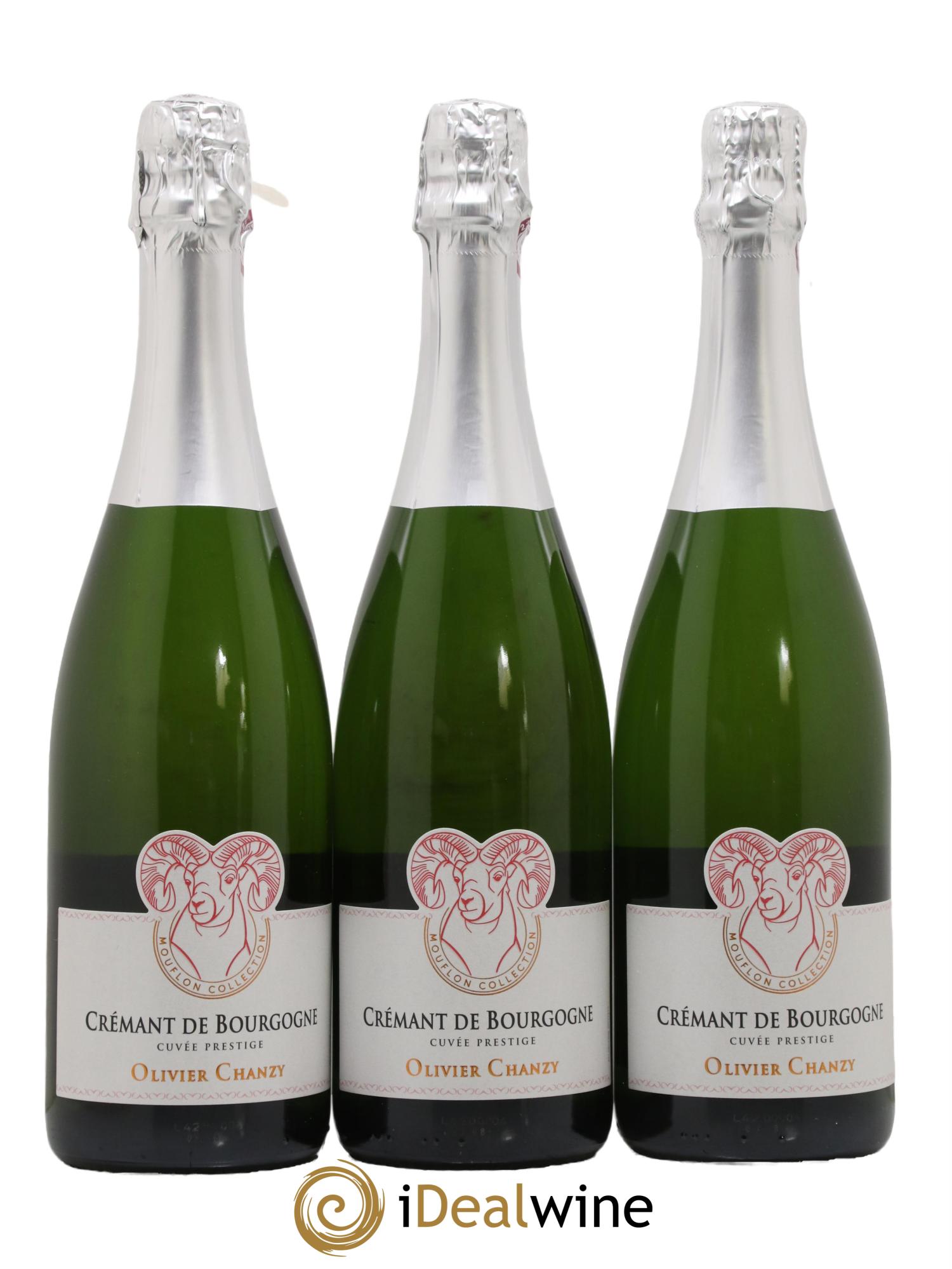 Crémant de Bourgogne Cuvée Prestige Olivier Chanzy - Lot de 3 bouteilles - 0