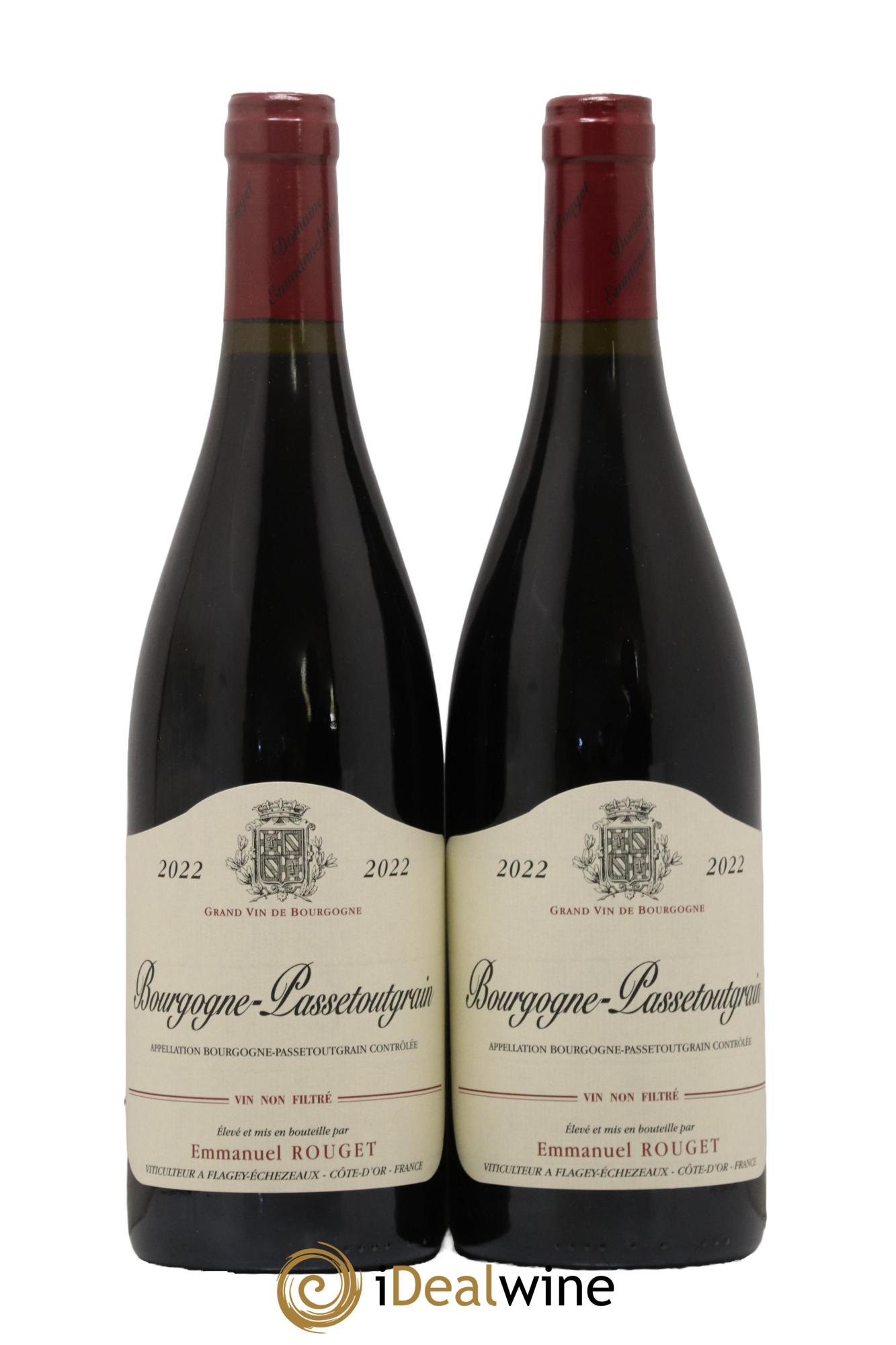 Bourgogne Passetoutgrain Emmanuel Rouget 2022 - Posten von 2 Flaschen - 0