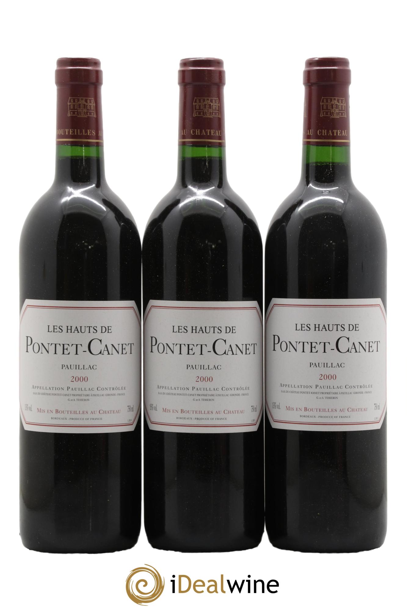 Les Hauts de Pontet-Canet Second Vin 2000 - Lotto di 12 bottiglie - 2