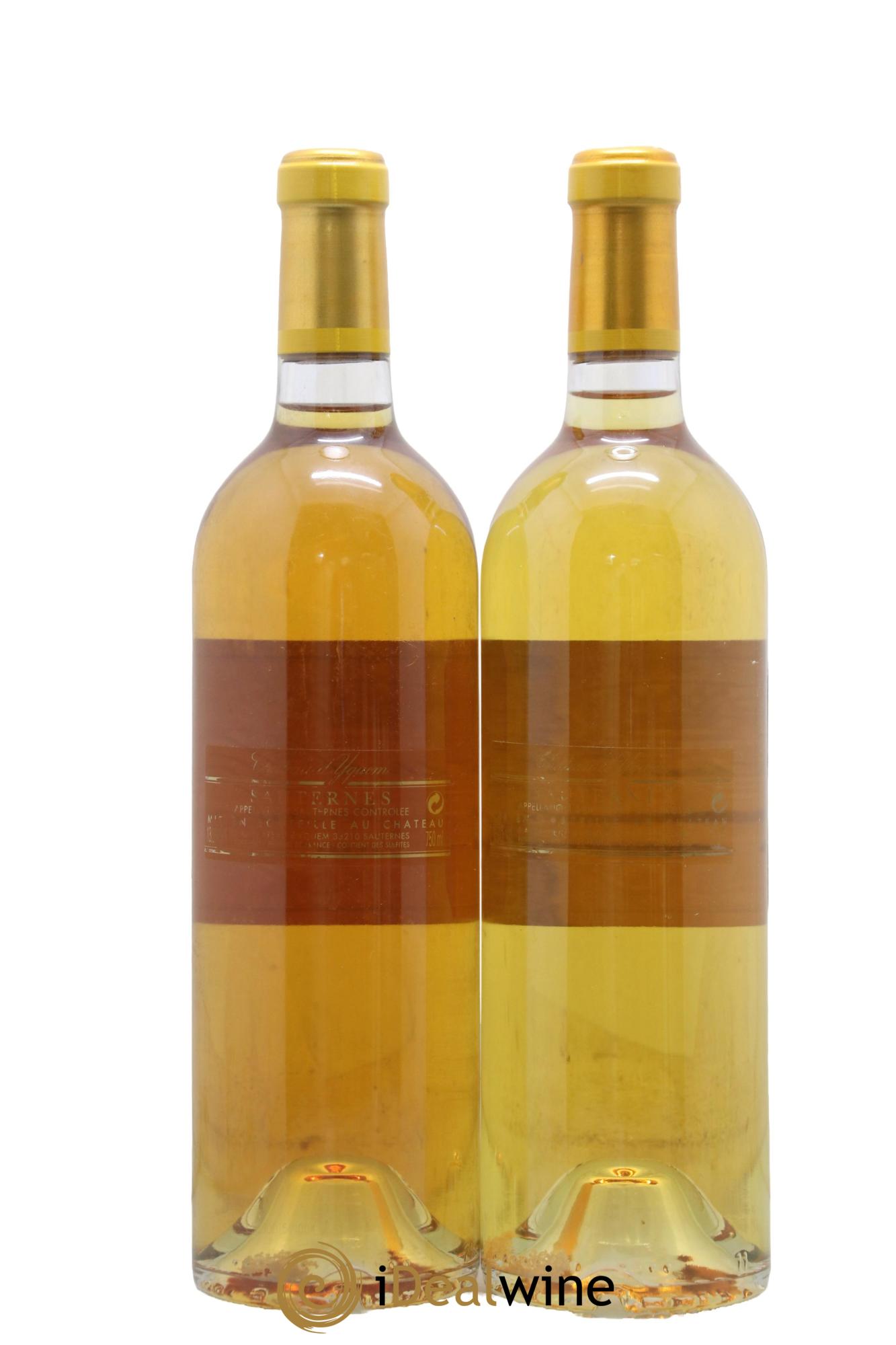 Château d' Yquem 1er Cru Classé Supérieur 2010 - Lot of 2 bottles - 1