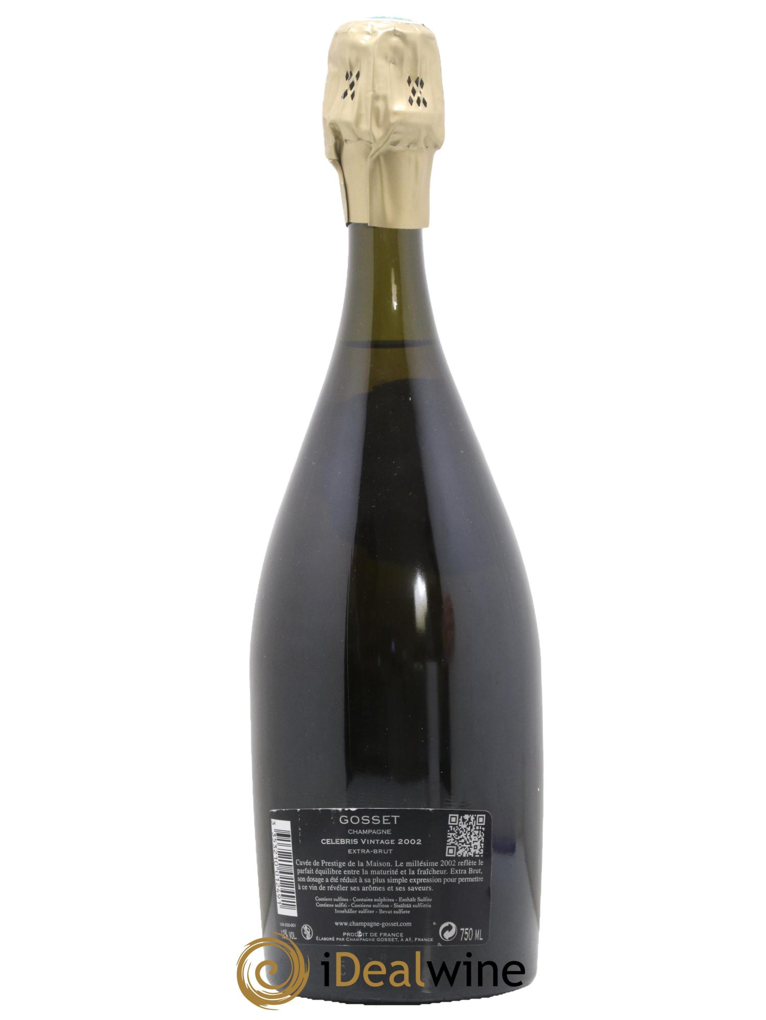 Celebris  Gosset 2002 - Lotto di 1 bottiglia - 1