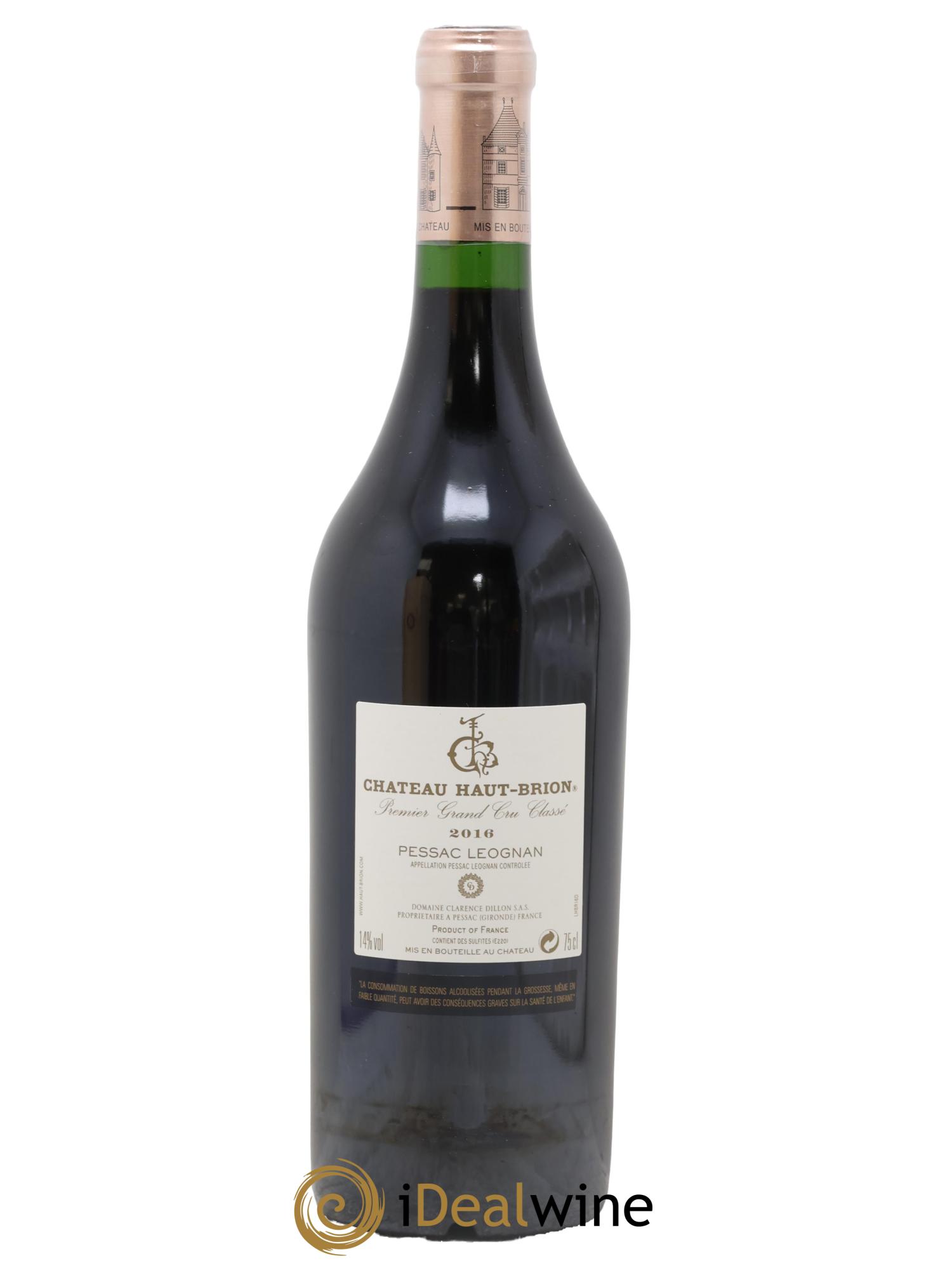 Château Haut Brion 1er Grand Cru Classé 2016 - Lotto di 1 bottiglia - 2
