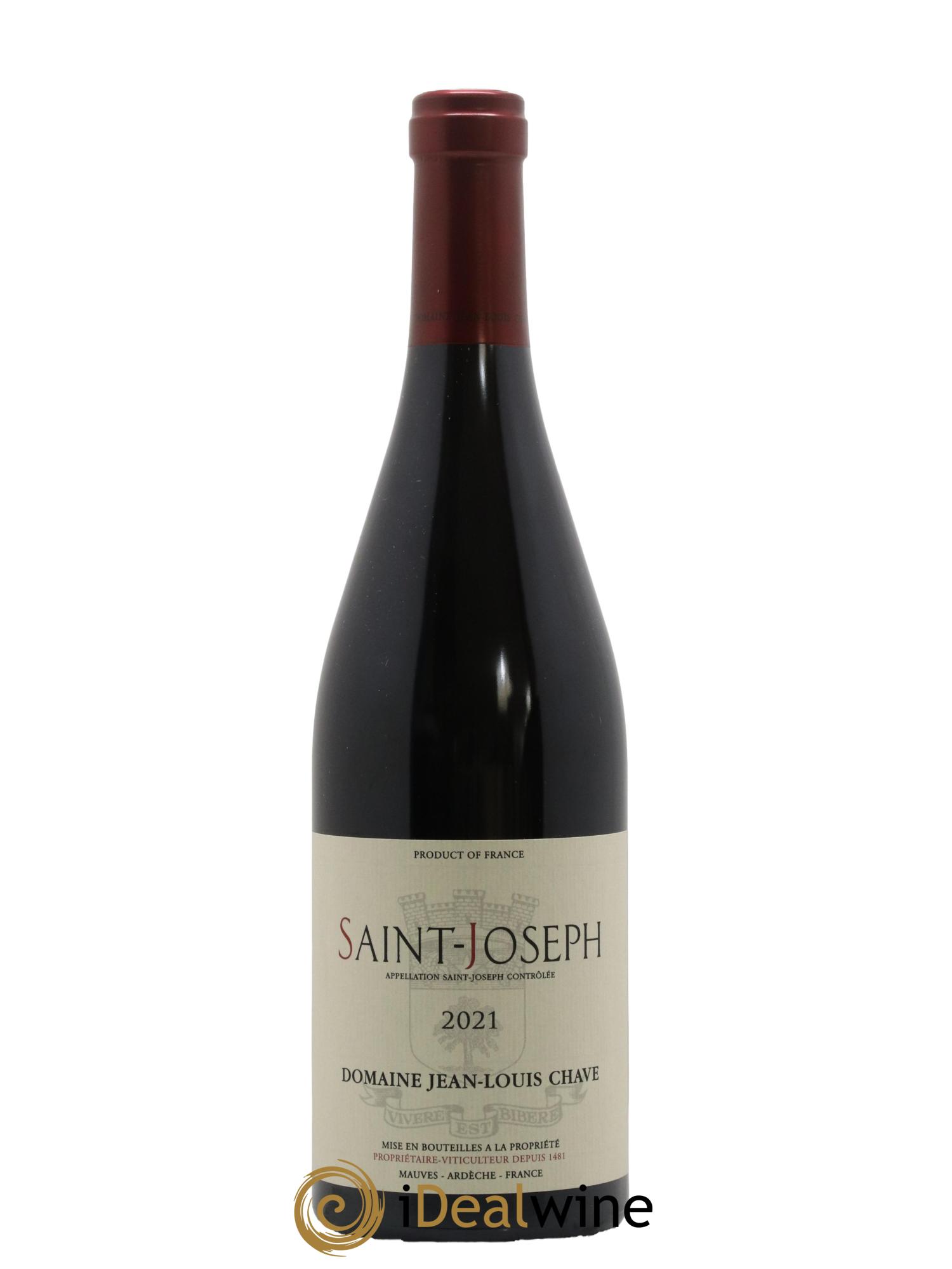 Saint-Joseph Jean-Louis Chave 2021 - Lot de 1 bouteille - 0