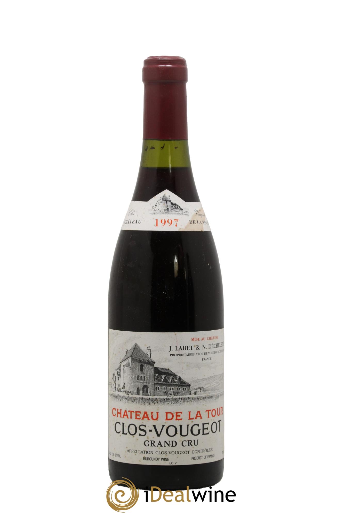 Clos de Vougeot Grand Cru Château de La Tour 1997 - Posten von 1 Flasche - 0