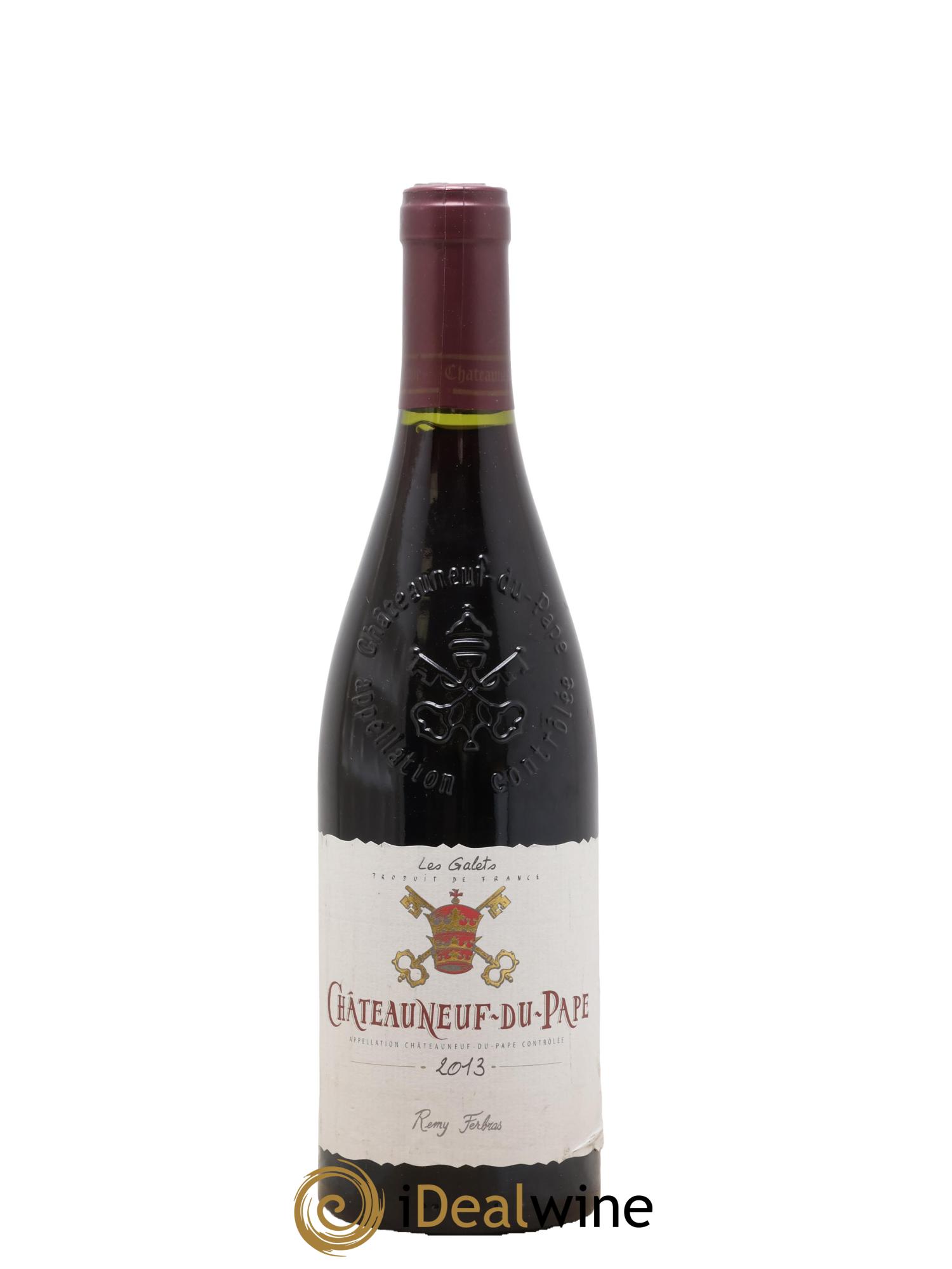 Châteauneuf-du-Pape Les Galets Rémy Ferbras 2013 - Lotto di 1 bottiglia - 0