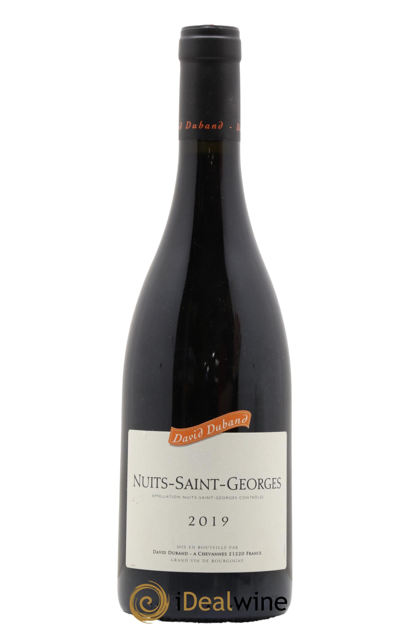 Nuits-Saint-Georges David Duband 2019 - Lot de 1 bouteille - 0