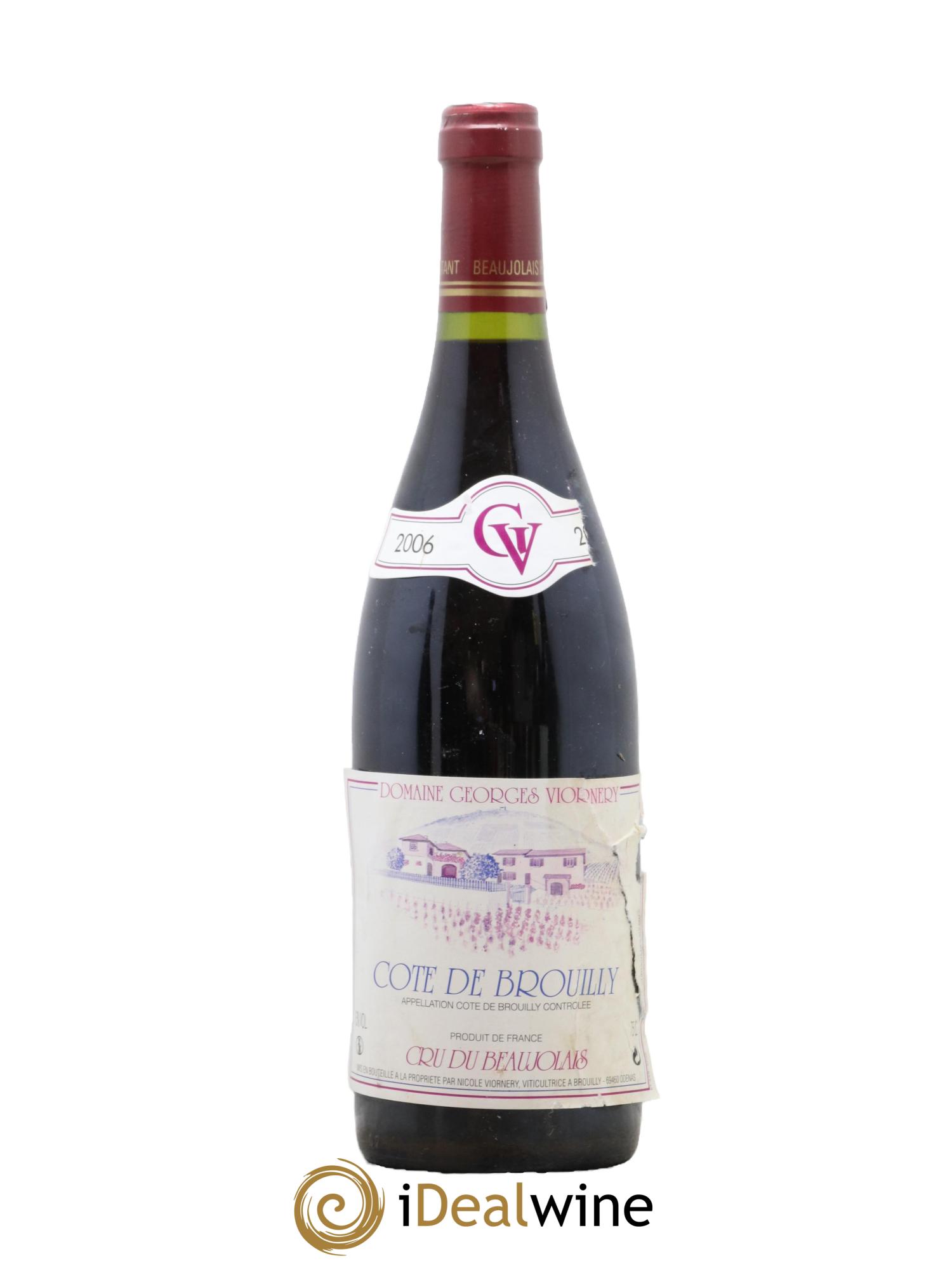 Côte de Brouilly Georges Viornery 2006 - Lot de 1 bouteille - 0