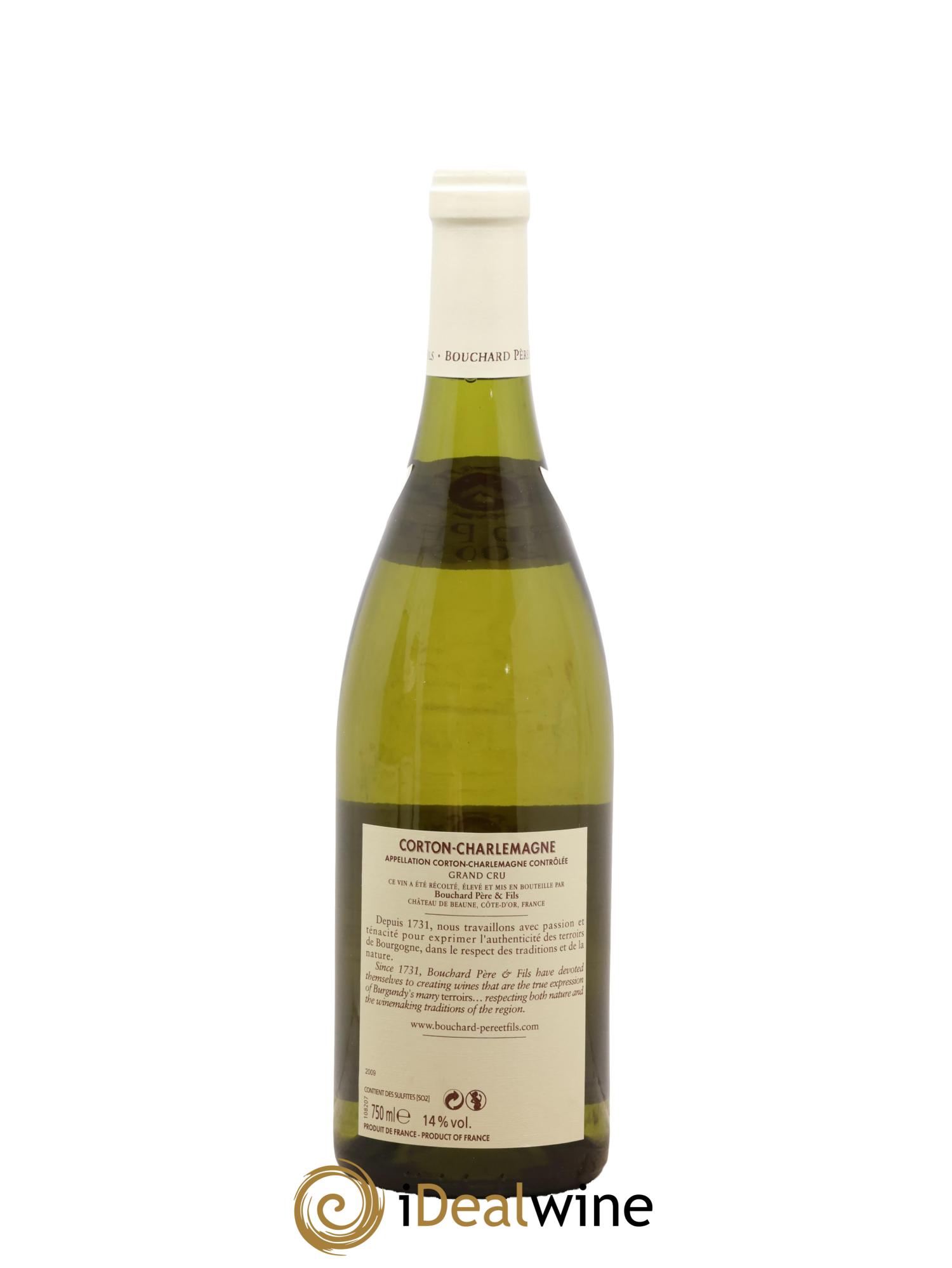 Corton-Charlemagne Grand Cru Bouchard Père & Fils 2009 - Lot of 1 bottle - 1
