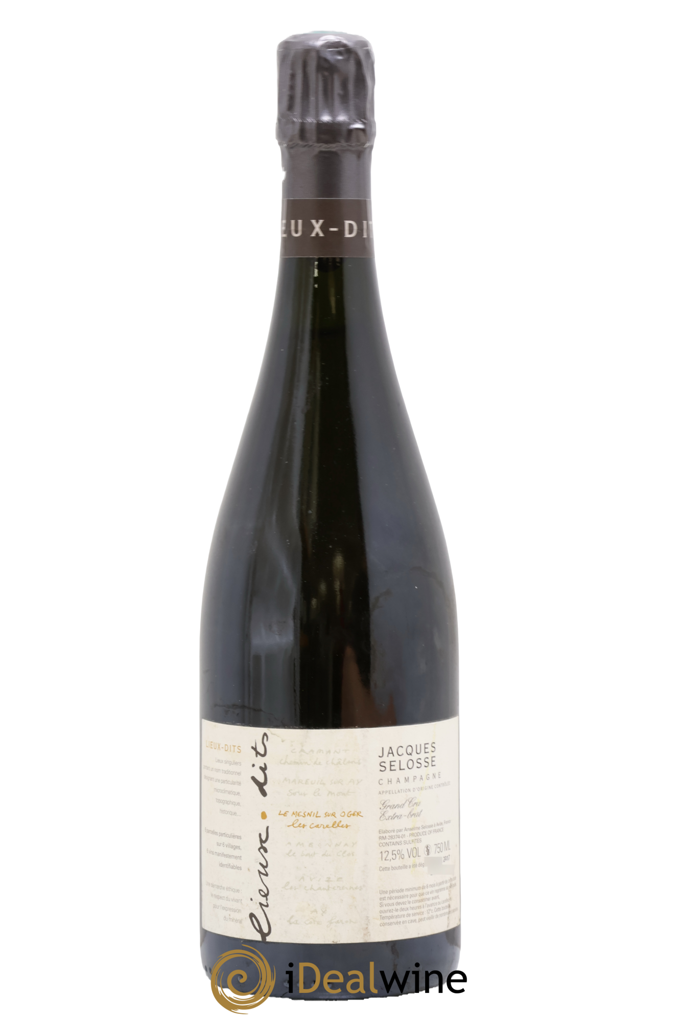 Les Carelles Blanc de Blancs Jacques Selosse - Lot de 1 bouteille - 0
