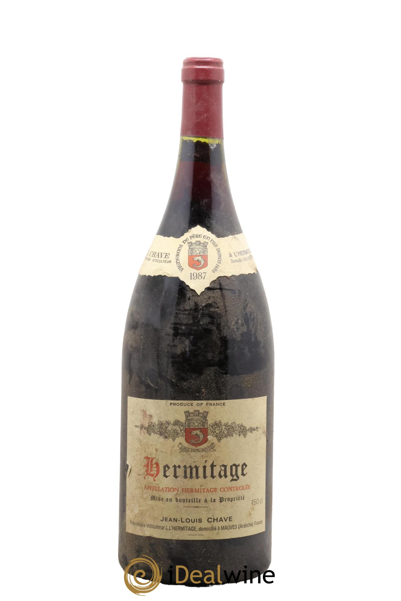 Hermitage Jean-Louis Chave 1987 - Posten von 1 Magnum - 0