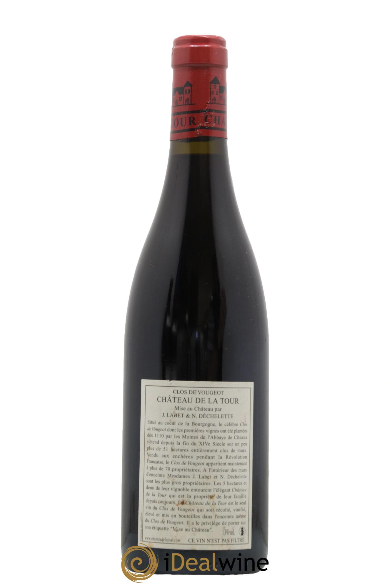 Clos de Vougeot Grand Cru Vieilles Vignes Château de La Tour 2006 - Lotto di 1 bottiglia - 1