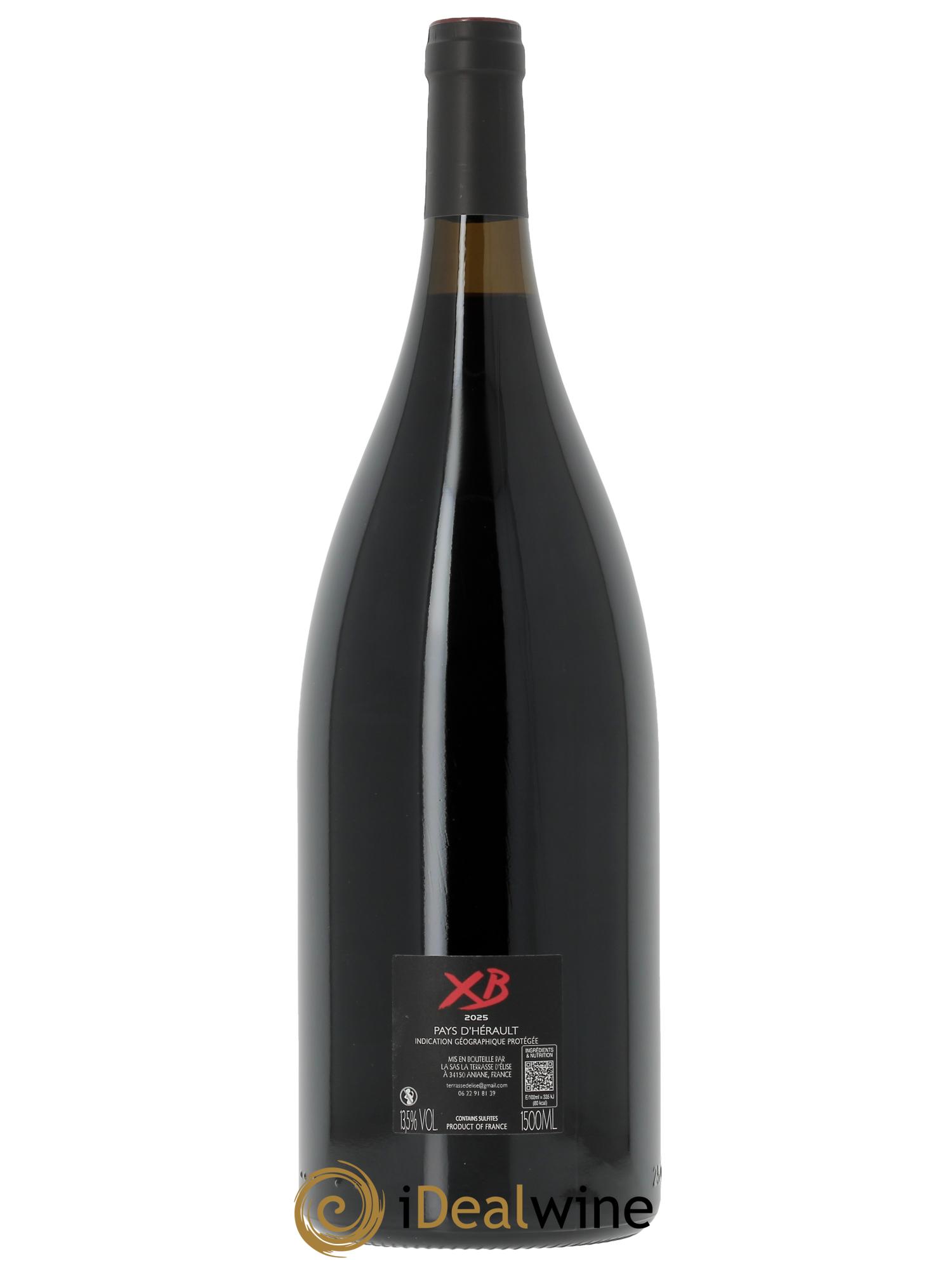 Pays d'Hérault XB Terrasse d'Elise (Domaine de la)  2025 - Lot de 1 magnum - 1