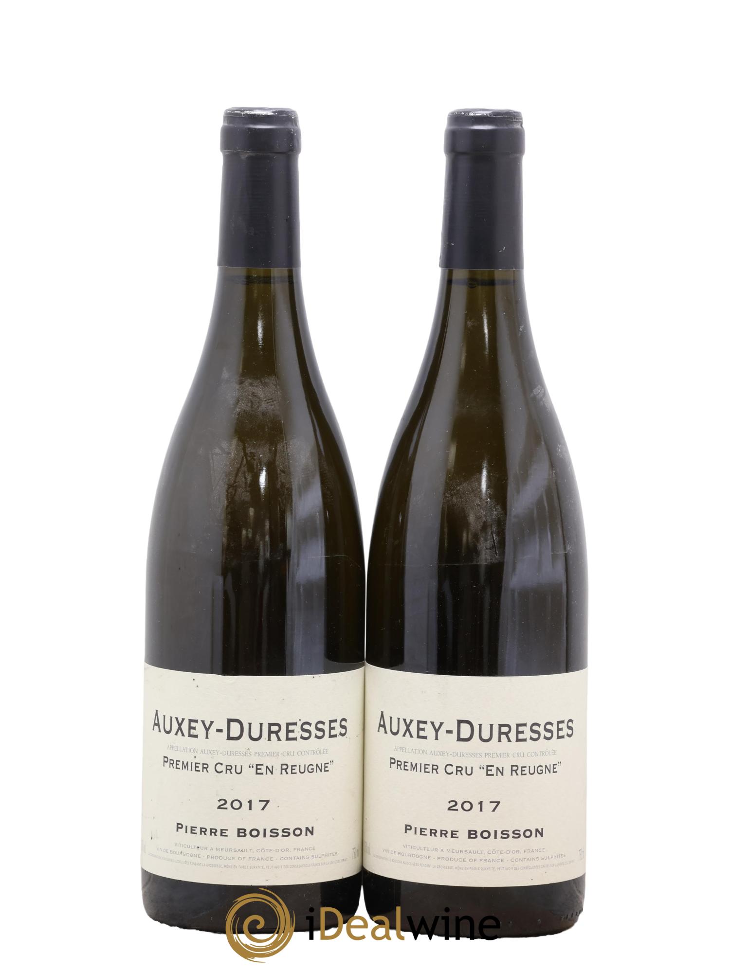 Auxey-Duresses 1er Cru En Reugne Pierre Boisson (Domaine) 2017 - Lot de 2 bouteilles - 0
