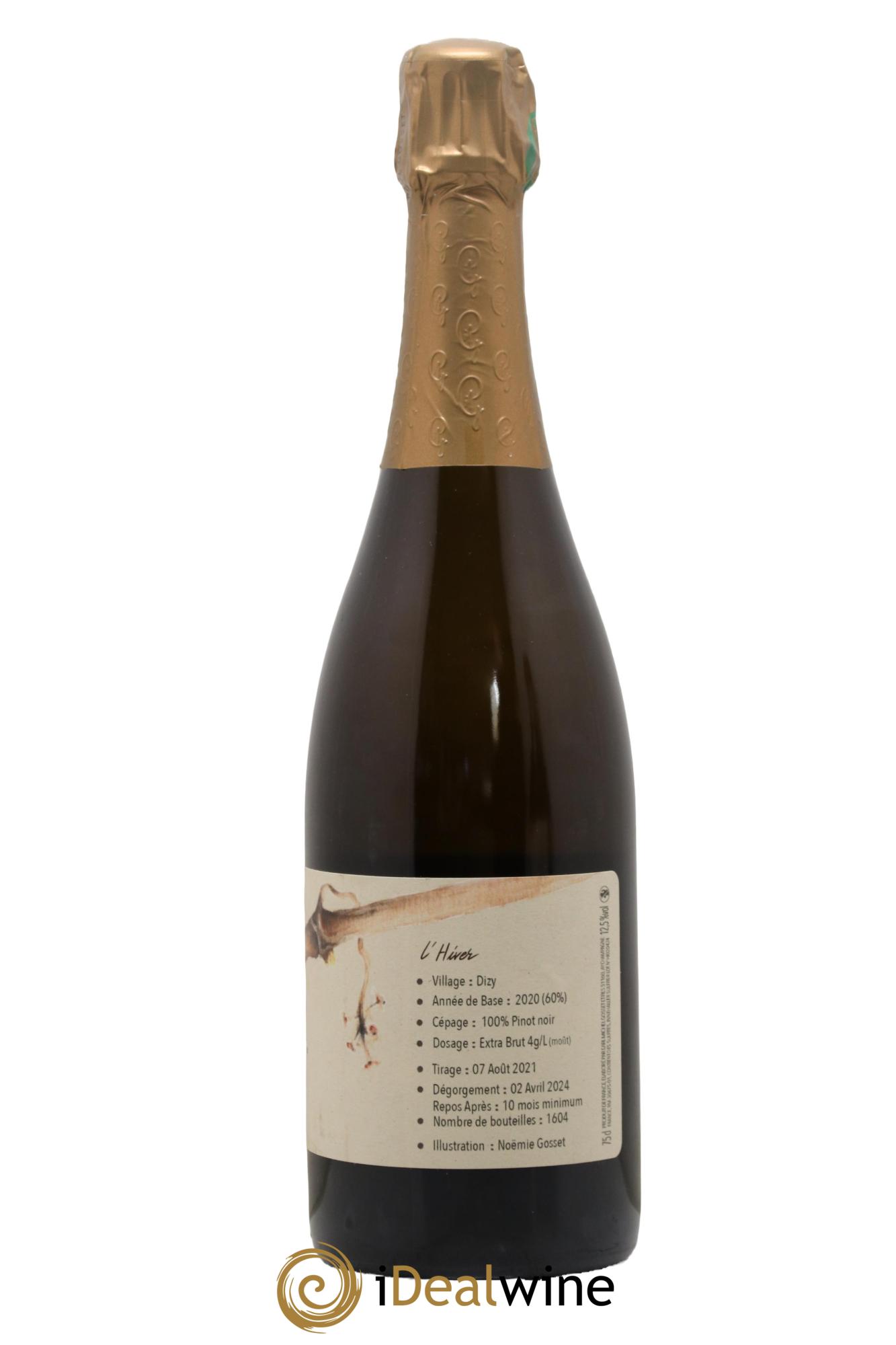 Au Fil des Temps L'Hiver Paul Gosset - Lot of 1 bottle - 1