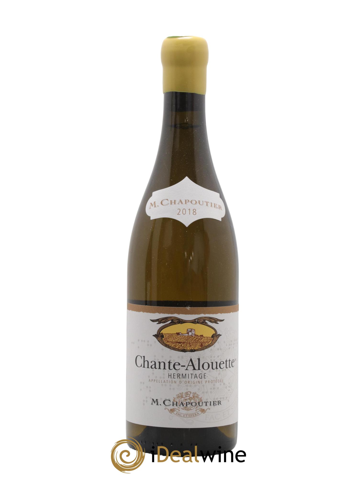 Hermitage Chante Alouette Chapoutier 2018 - Lot de 1 bouteille - 0