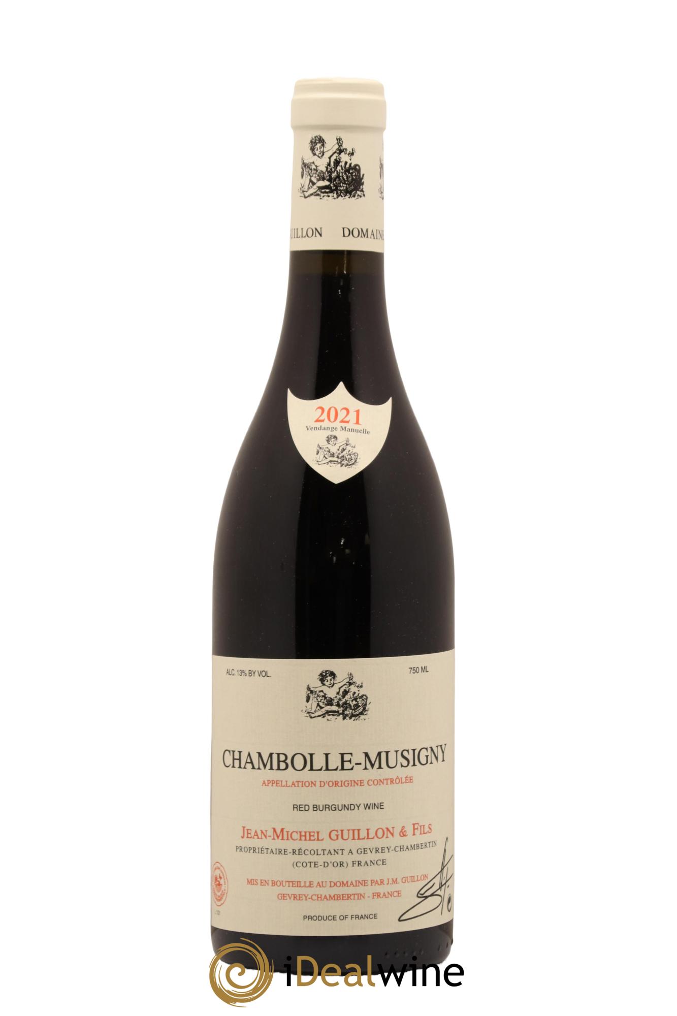 Chambolle-Musigny Domaine Jean Michel Guillon 2021 - Lot de 1 bouteille - 0